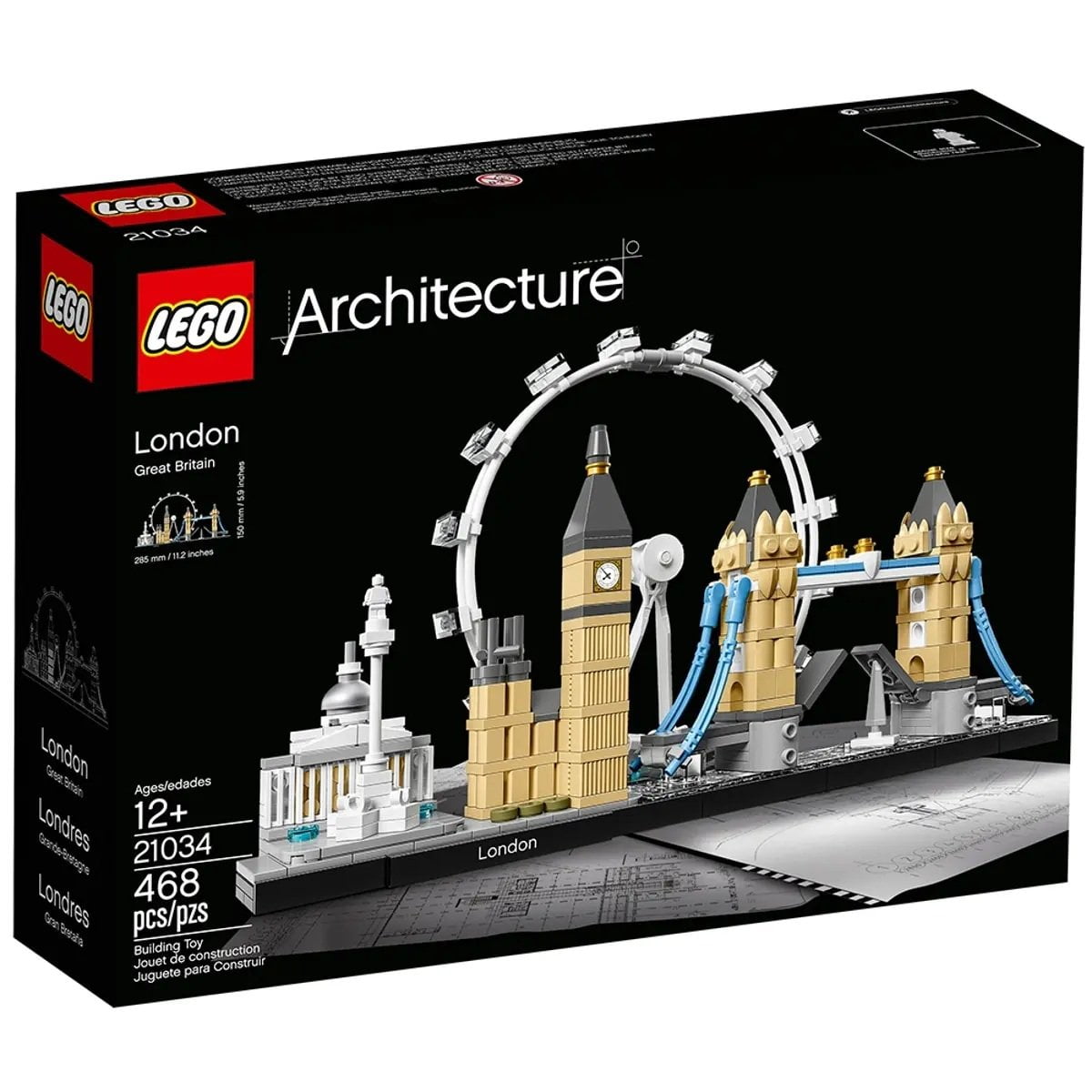 Lego 21034 Architecture London, 468 Pieces