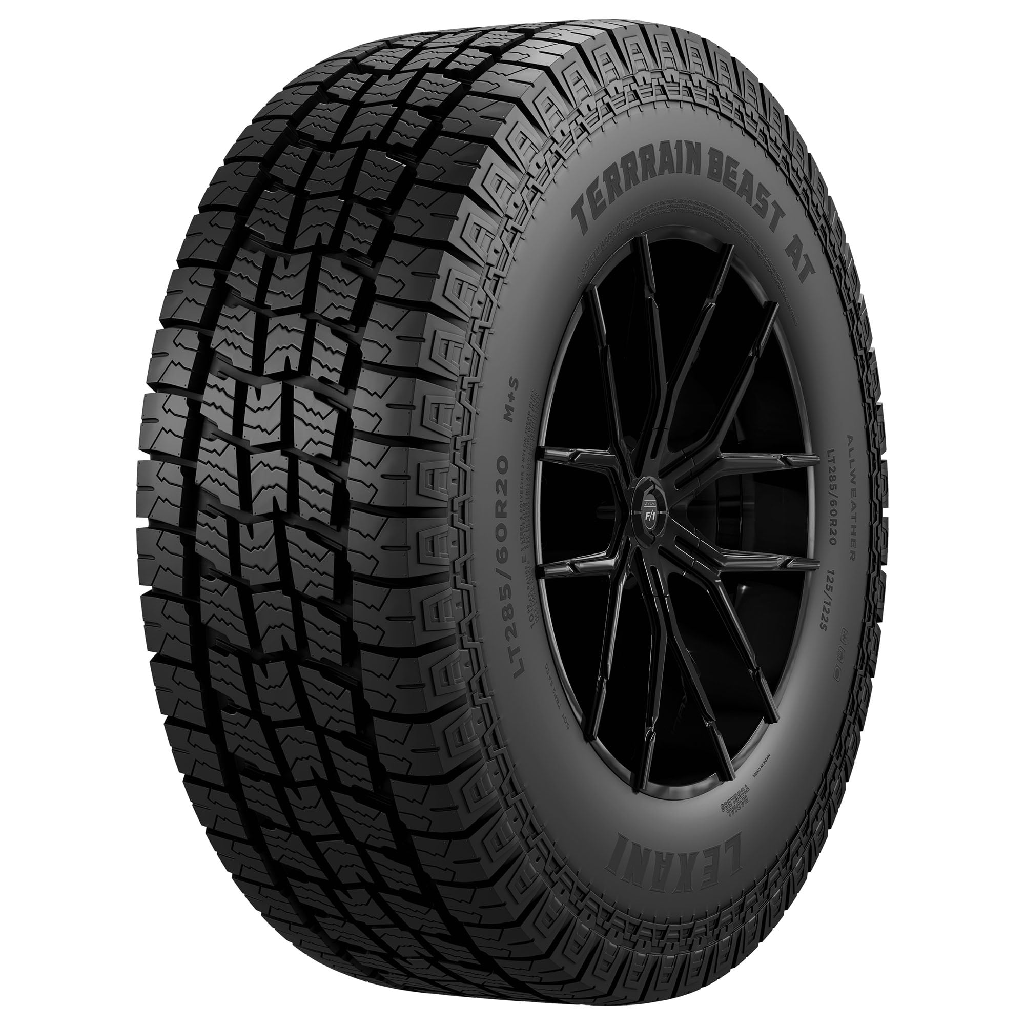 Lexani Terrain Beast AT All Terrain 285/50R20 116T XL Light Truck Tire