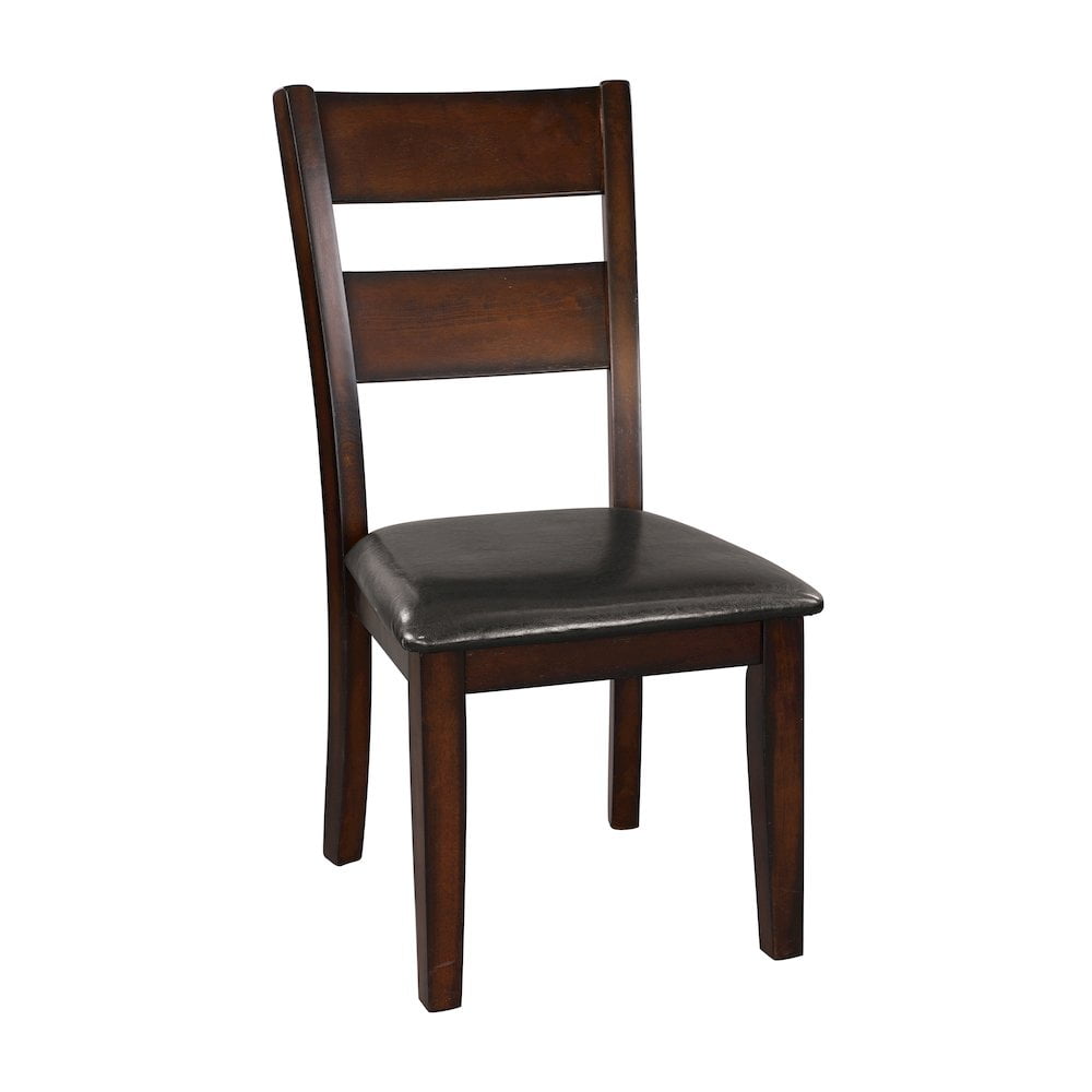 Lexicon Mantello Contemporary Wood Dining Room Side Chairs in Cherry (Set of 2)