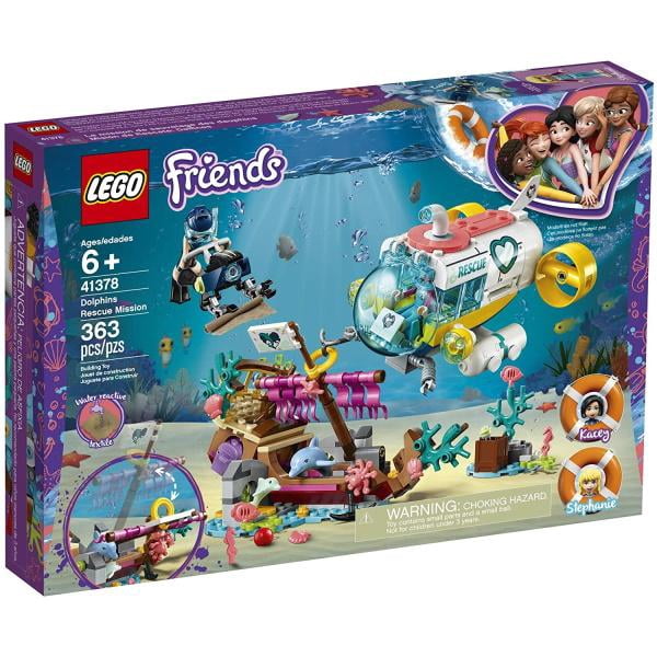 LEGO Friends: Dolphins Rescue Mission - 363 Piece Building Kit [LEGO, #41378, Ages 6+]