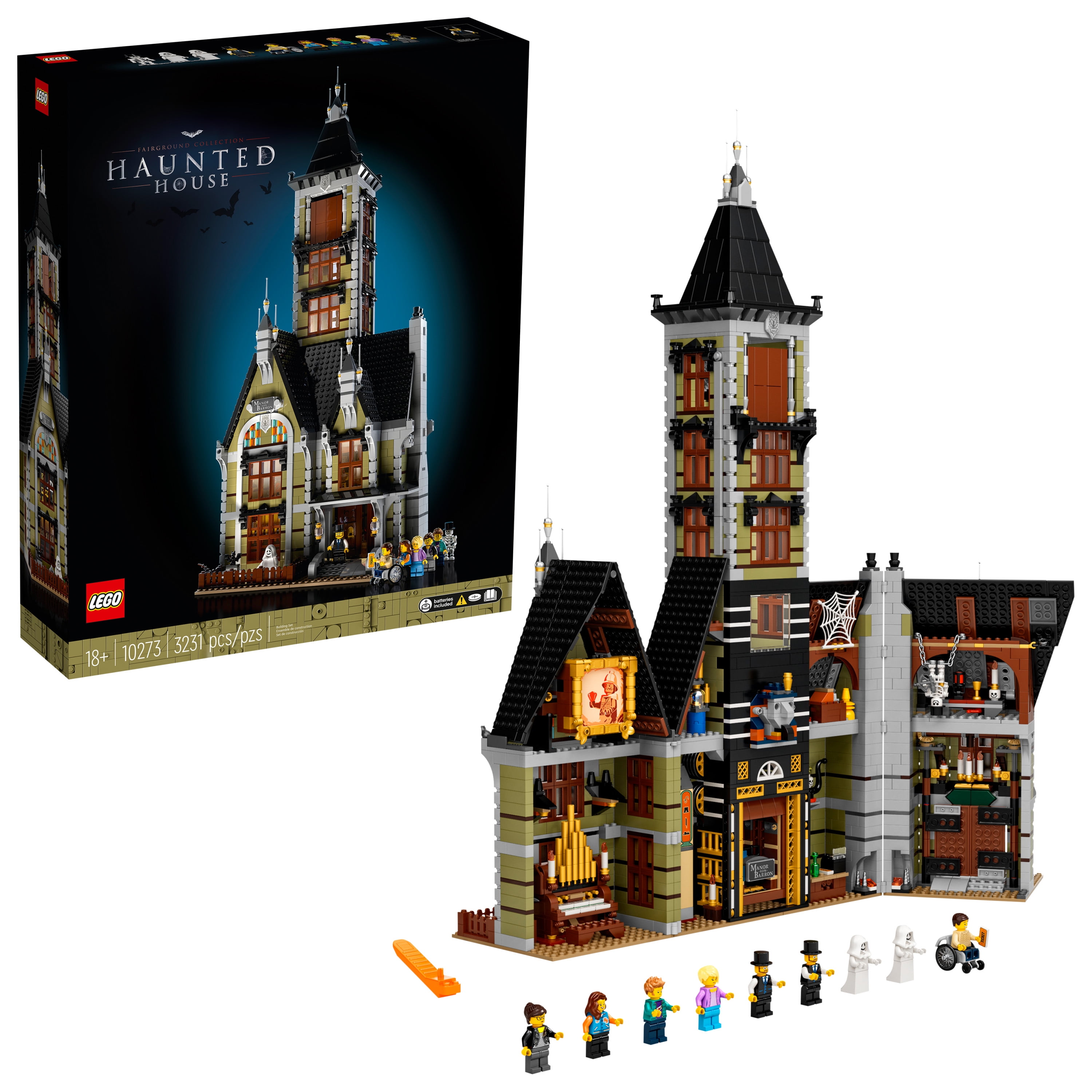 LEGO Haunted House (10273) Creative DIY Project for Adults (3,231 Pieces)