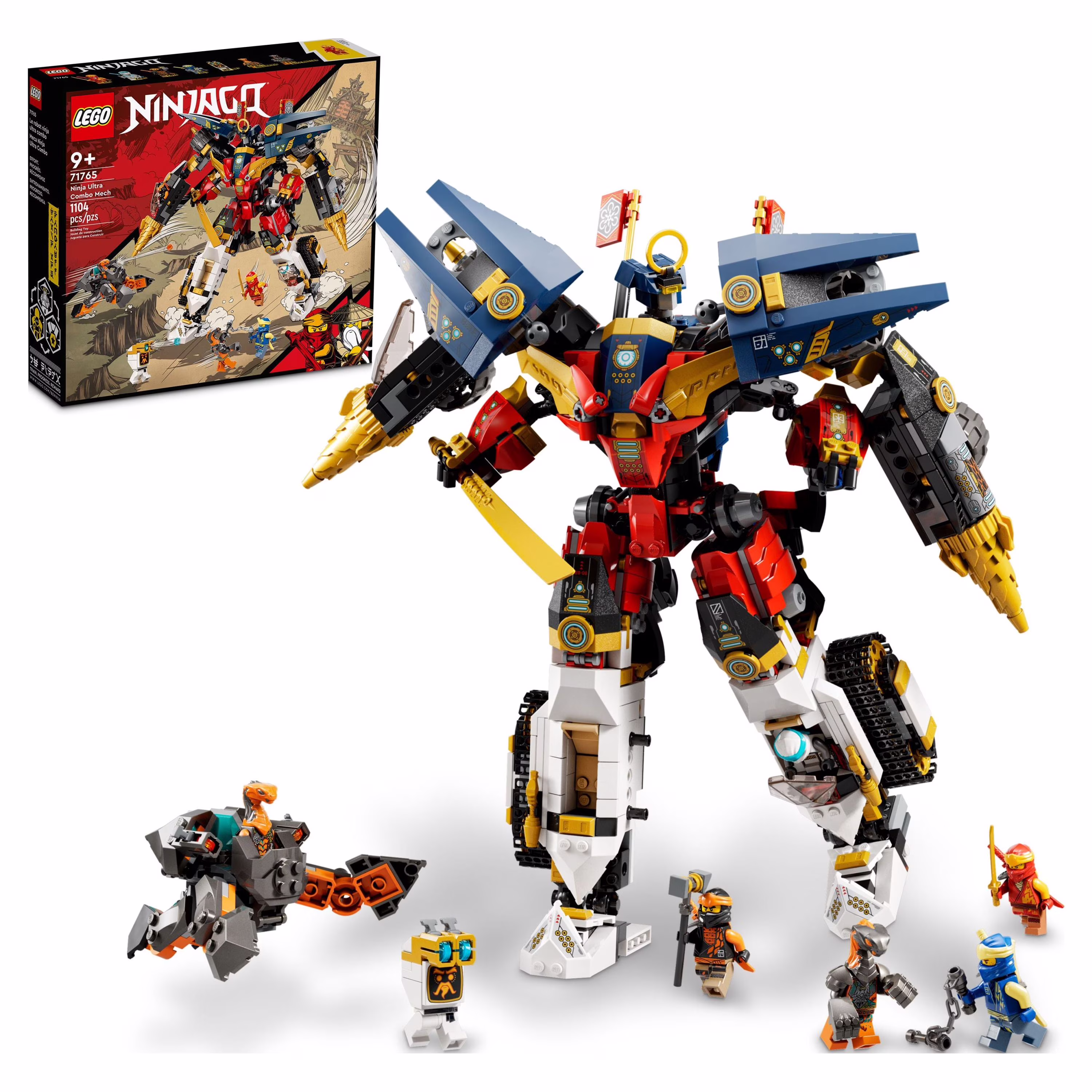 LEGO® NINJAGO Ninja Ultra Combo Mech 71765 (1,104 Pieces)