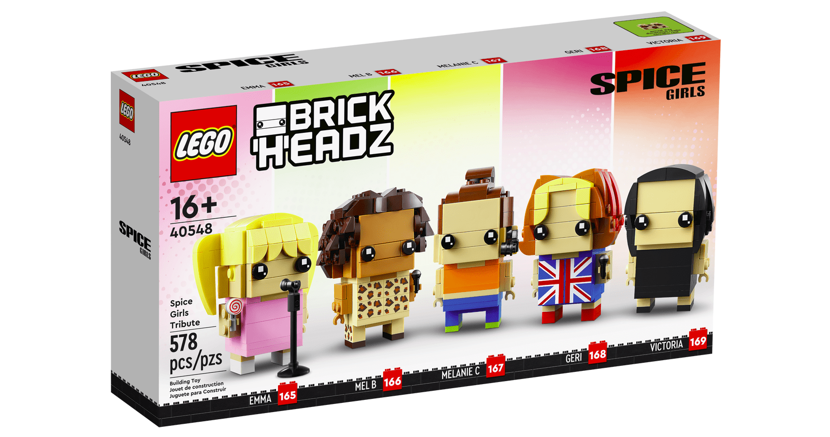 LEGO Spice Girls Tribute Brickheadz 40548