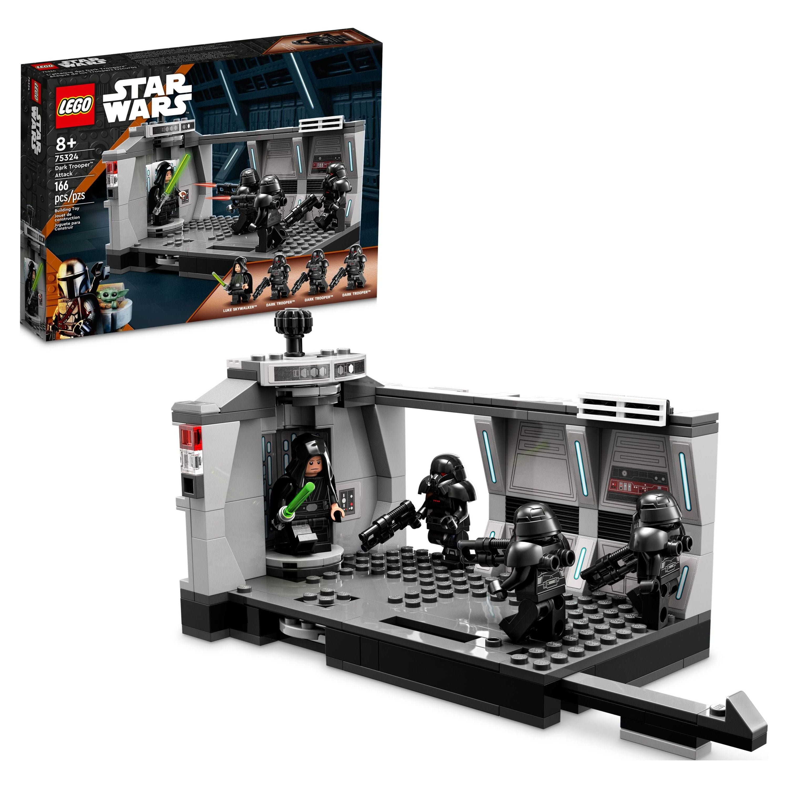 LEGO® Star Wars Dark Trooper Attack 75324 Building Kit, (166 Pieces)