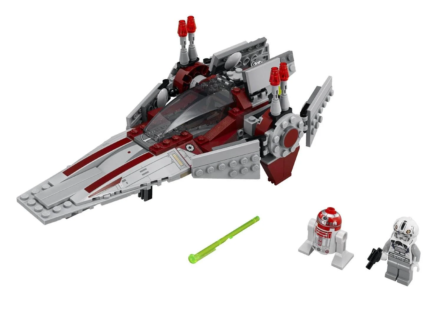 LEGO® Star Wars? Revenge of the Sith V-Wing Starfighter w/ 2 Minifigures | 75039