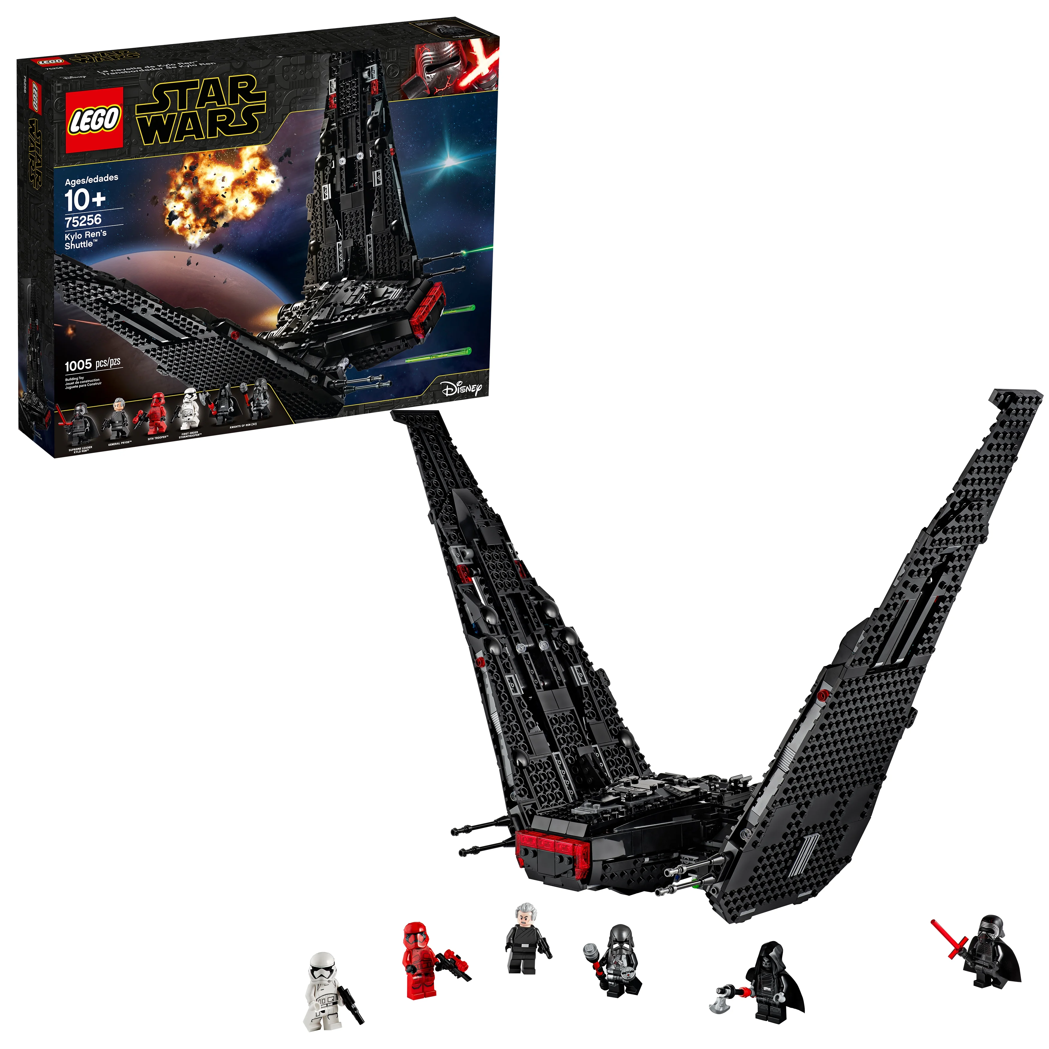 LEGO Star Wars: The Rise of Skywalker Kylo Ren's Shuttle 75256