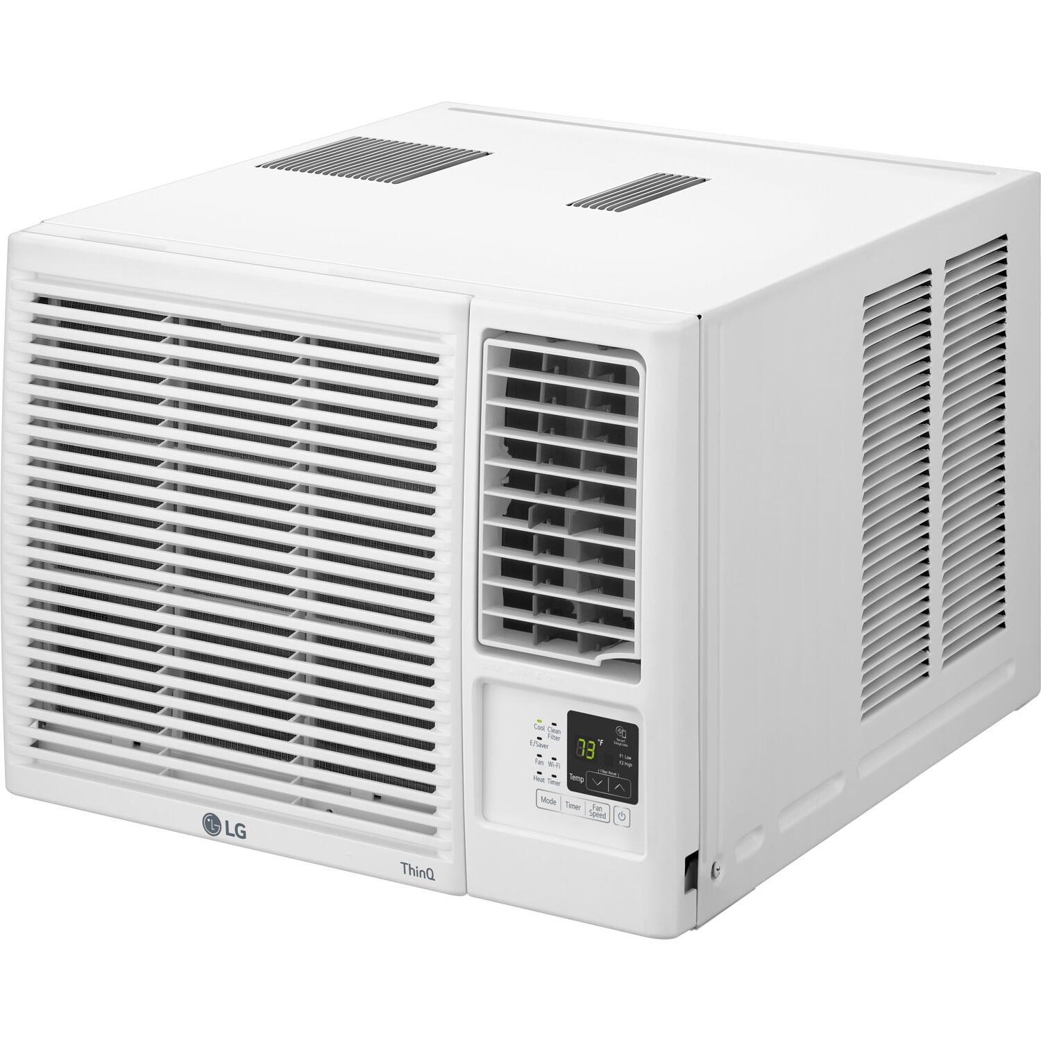 LG Electronics 12,000 BTU 230V Heat and Cool Window Air Conditioner with Wifi Controls, LW1221HRSM