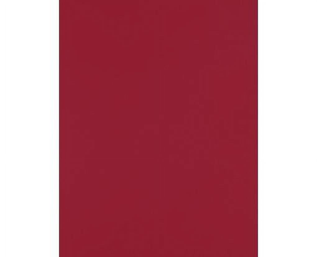 LUXPaper 8.5 x 11 Cardstock, 100 lb. Garnet Red, 500/Pack