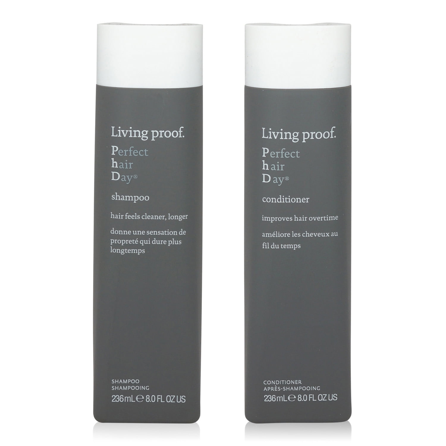 Living Proof Perfect Hair Day Conditioner, Paraben-Free and Color Safe, 2 Piece