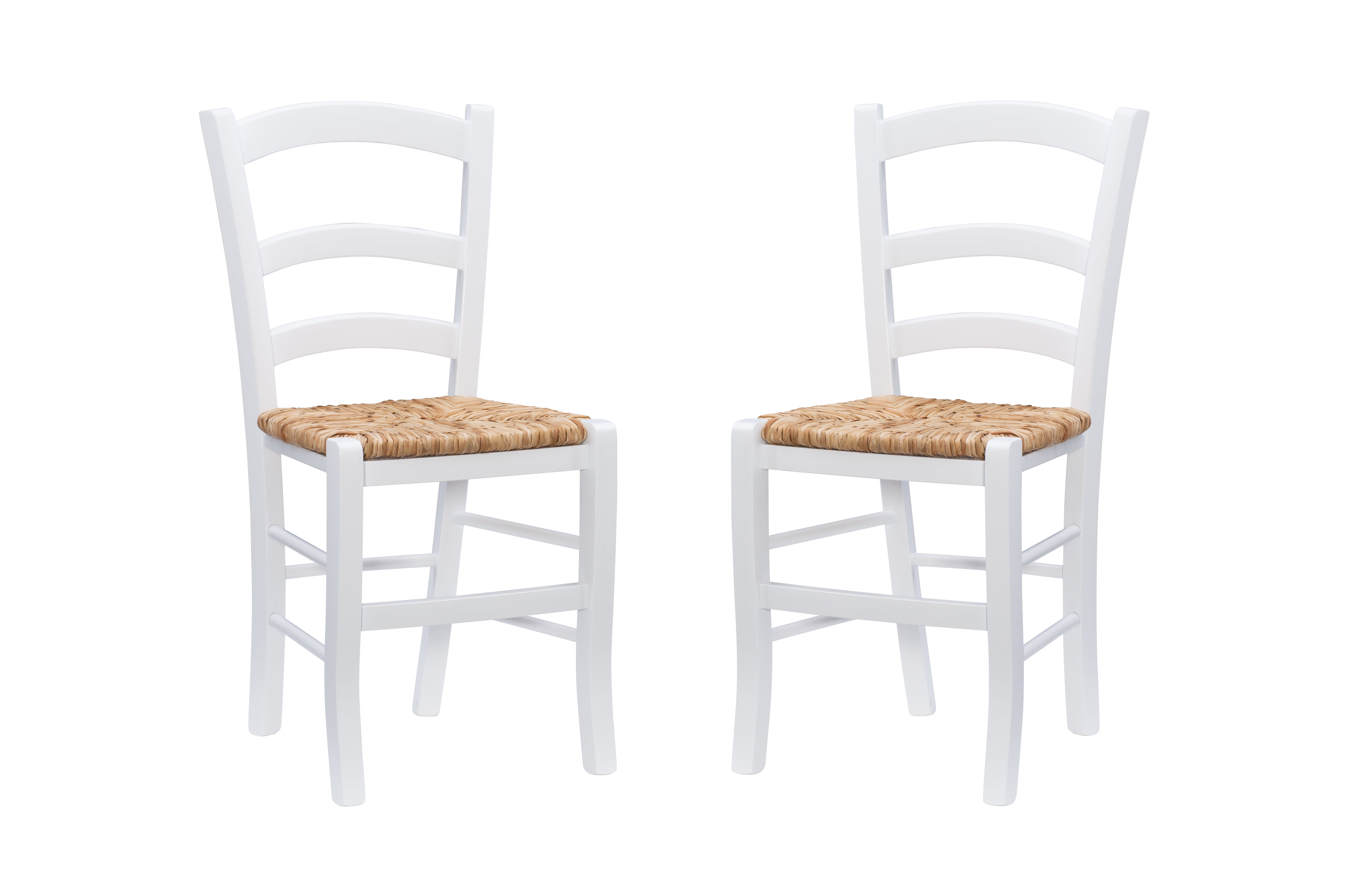 Linon Varney Dining Chair, Set of 2, White