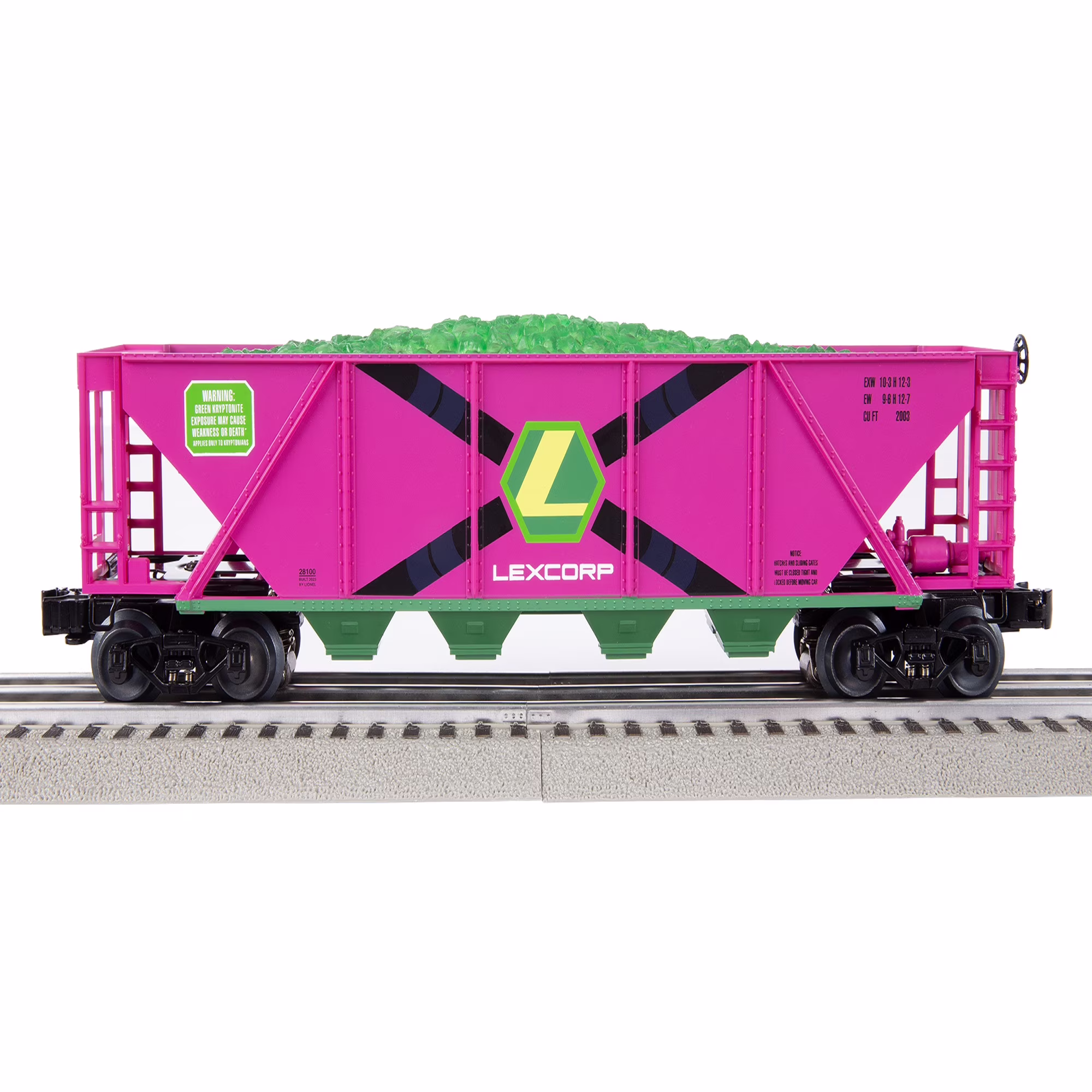 Lionel Warner Bros. DC Comics LexCorp Kryptonite Hopper