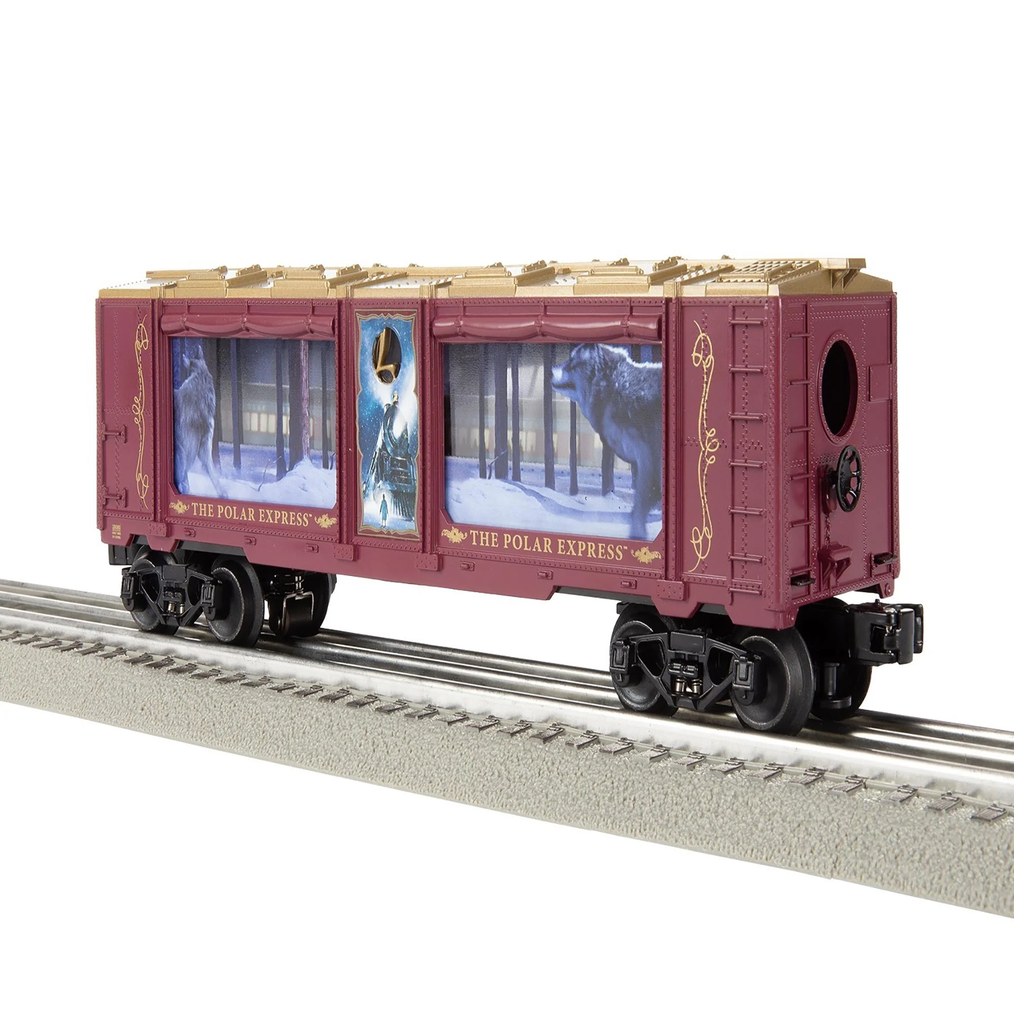 Lionel Warner Bros. The Polar Express Aquarium Car Model Train Rolling Stock