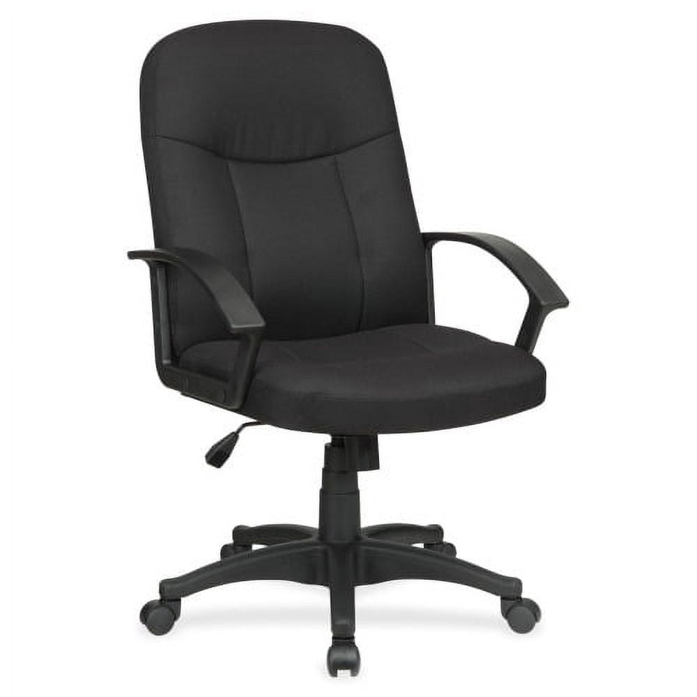 Lorell, Executive Fabric Mid-Back Chair, 1 Each