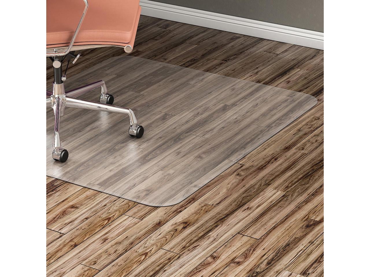 Lorell, Hard Floor Rectangular Chairmat, 1 Each, Clear