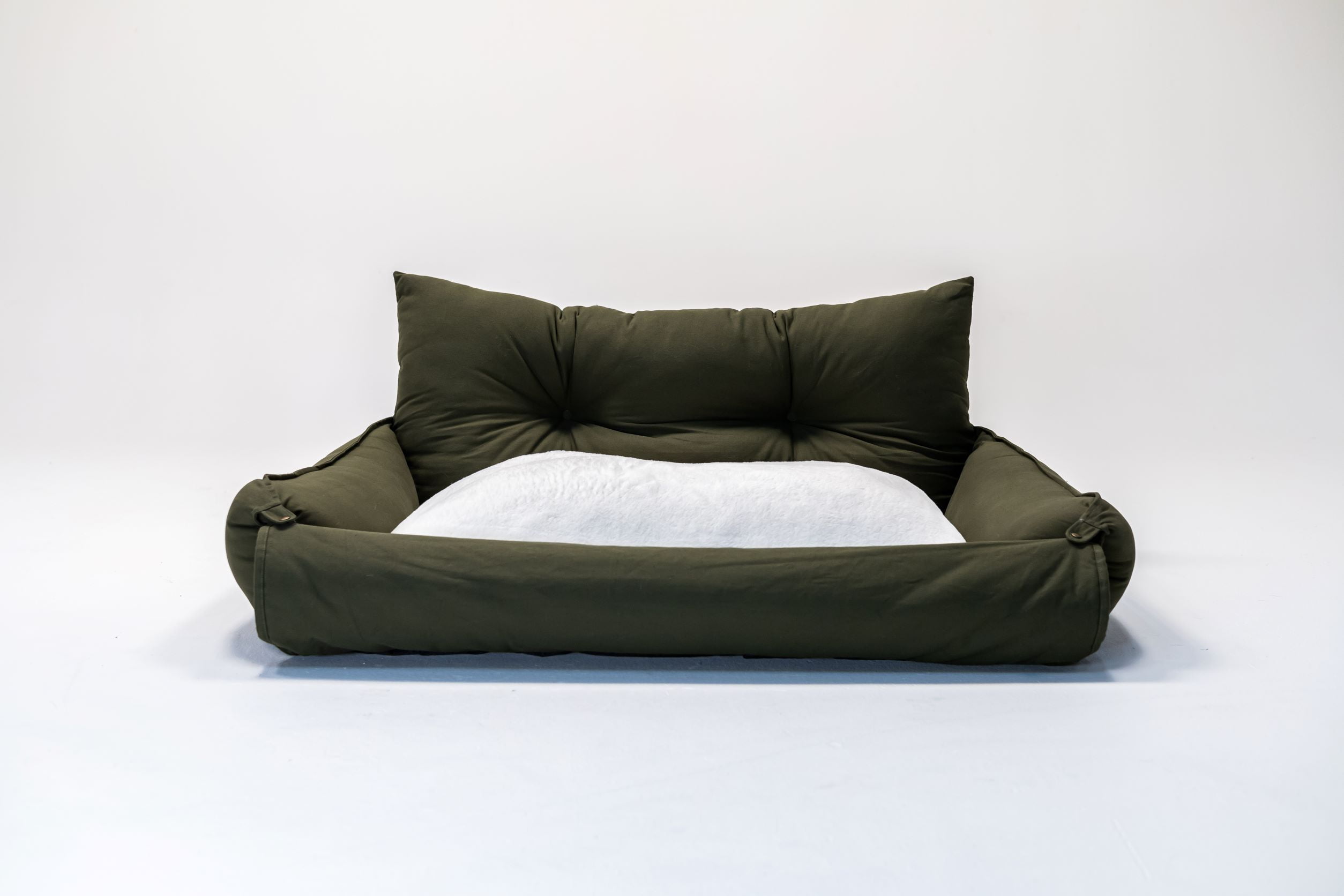 Lucky Dog ® DRIFT Series Convertible Roll Out Bed 36" - Olive