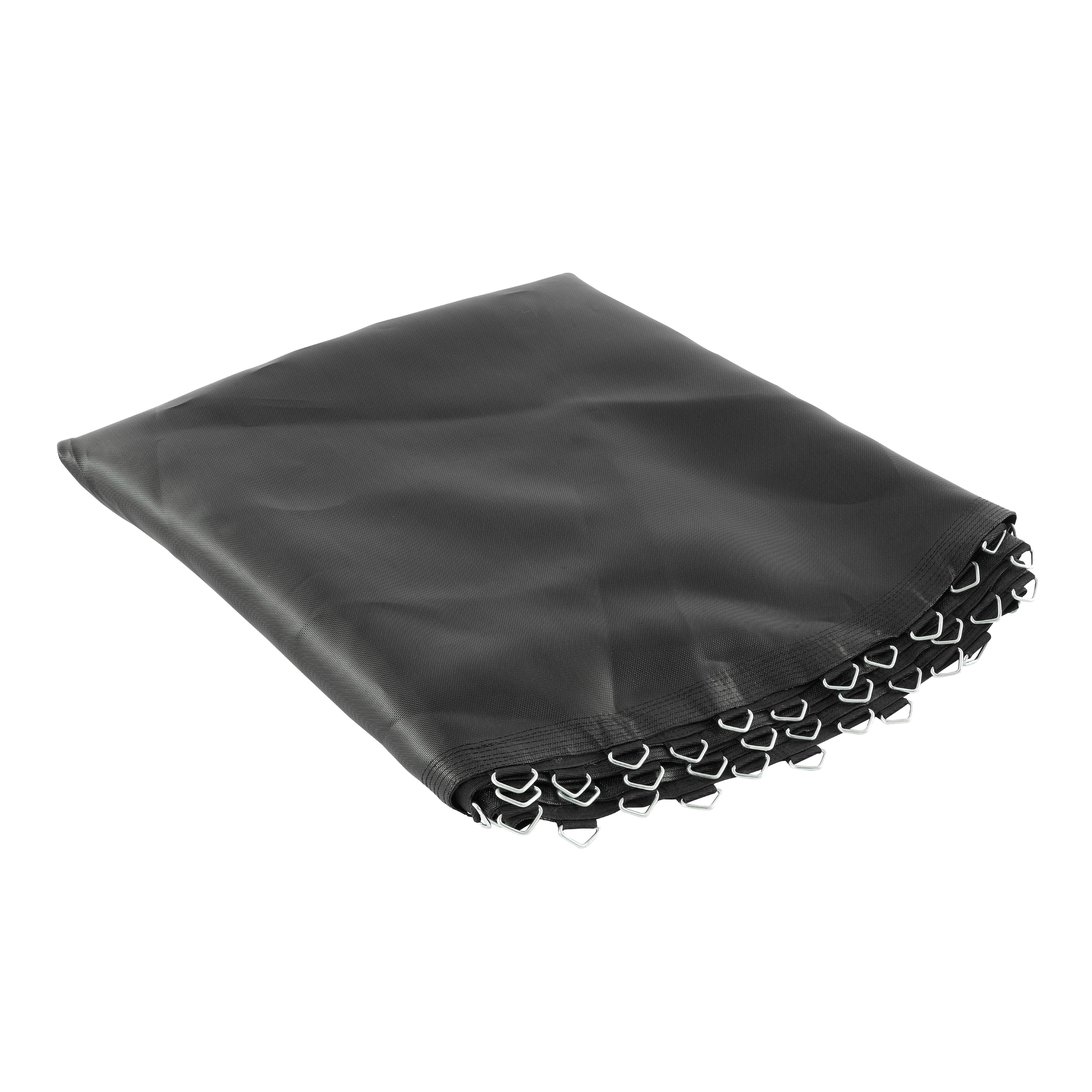 Upper Bounce Trampoline Replacement Mat set with Sturdy 96 V-Rings and 6.5" Springs - Jumping Mat Compatible with 15ft Round Frames - Set Includes Mat, Springs, V-Rings & Spring Pull Tool