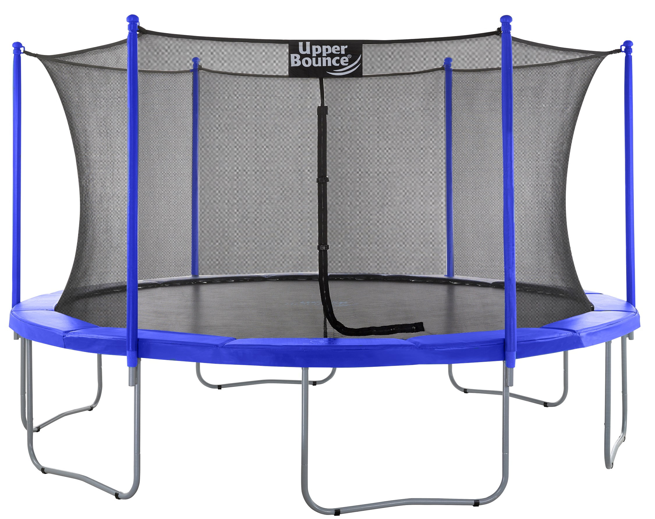 Machrus Upper Bounce 15 ft Round Trampoline Set with Safety Enclosure System – Backyard Trampoline - Outdoor Trampoline for Kids - Adults [54906090]