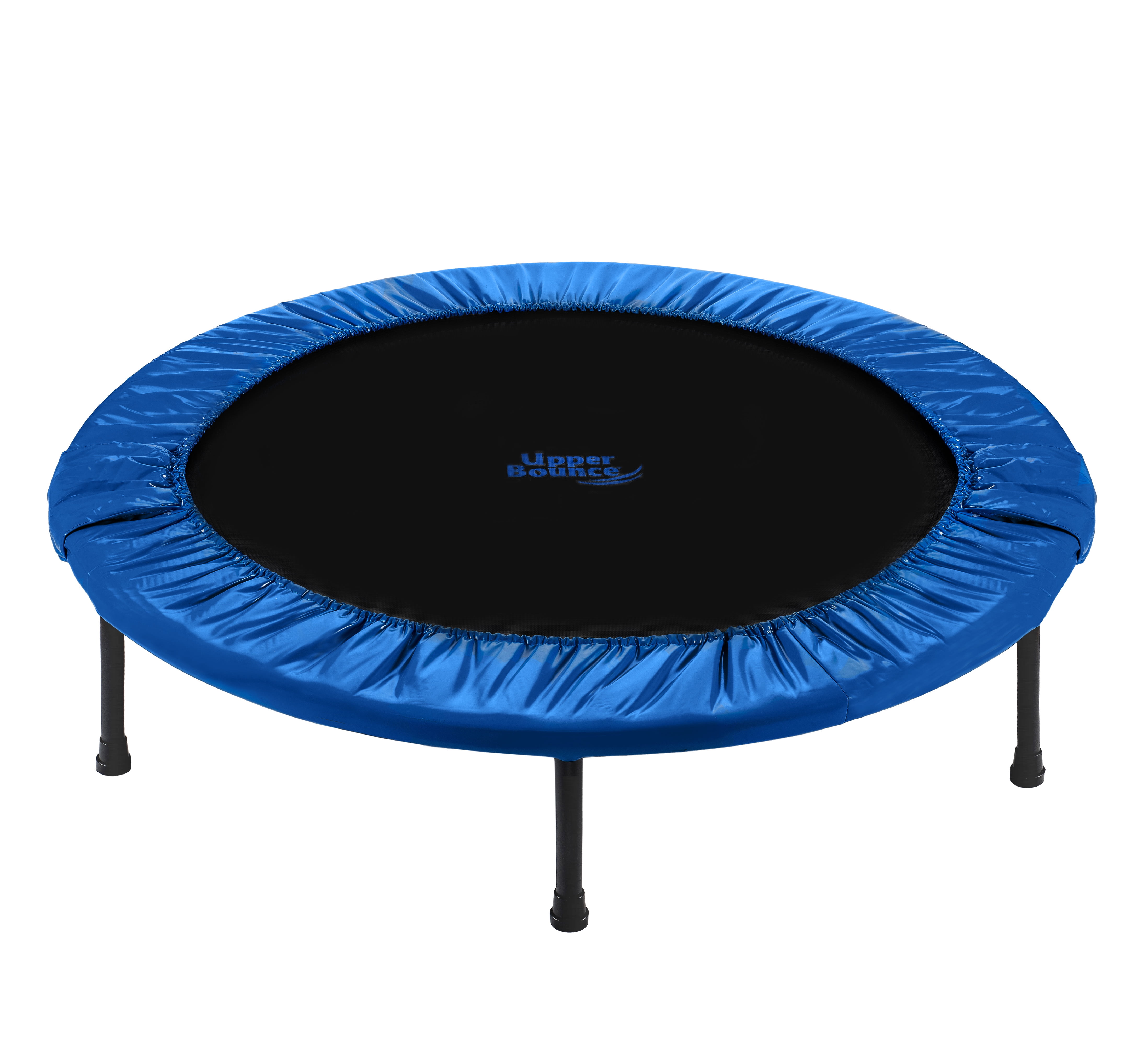 Machrus Upper Bounce 36" Mini Trampoline for Adults- Rebounder Exercise Fitness Kids Trampoline- Small Rebounder Trampoline with Durable Jumping Mat, Portable & Foldable Workout Trampoline