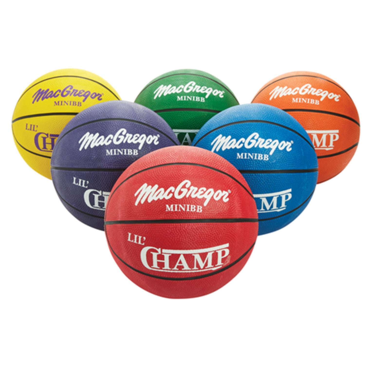 MacGregor® Recruit 22 in. Indoor/Outdoor Basketball, Set of 6