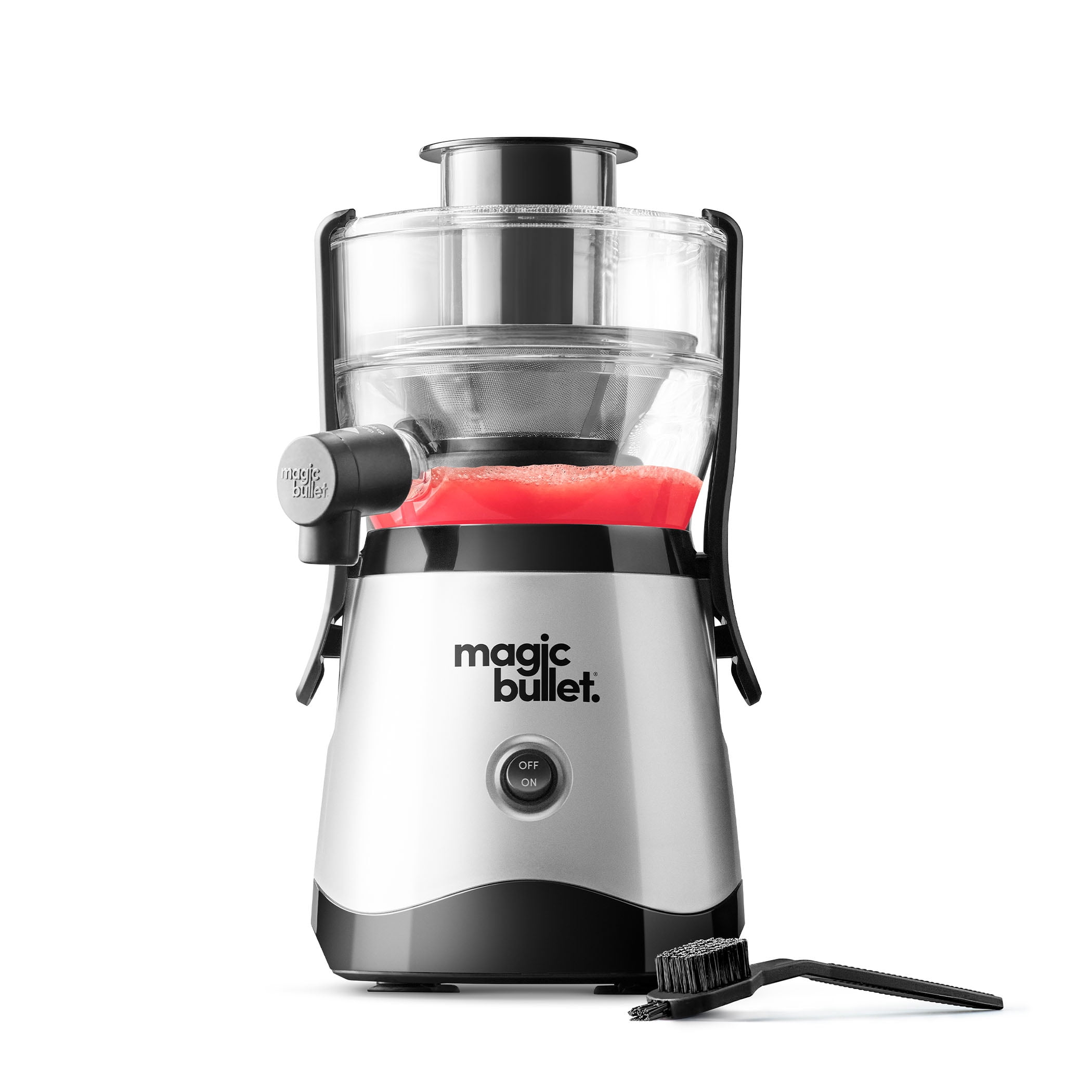 Magic Bullet Mini Juicer, 400-Watt, Silver, MBJ10100WM