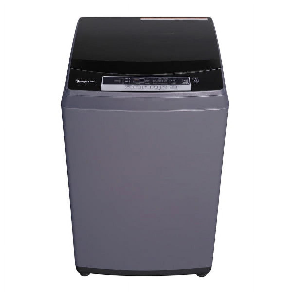 Magic Chef 2.0 Cu. ft. Compact Portable Top Load Washer in Gray, Model MCSTCW20G6