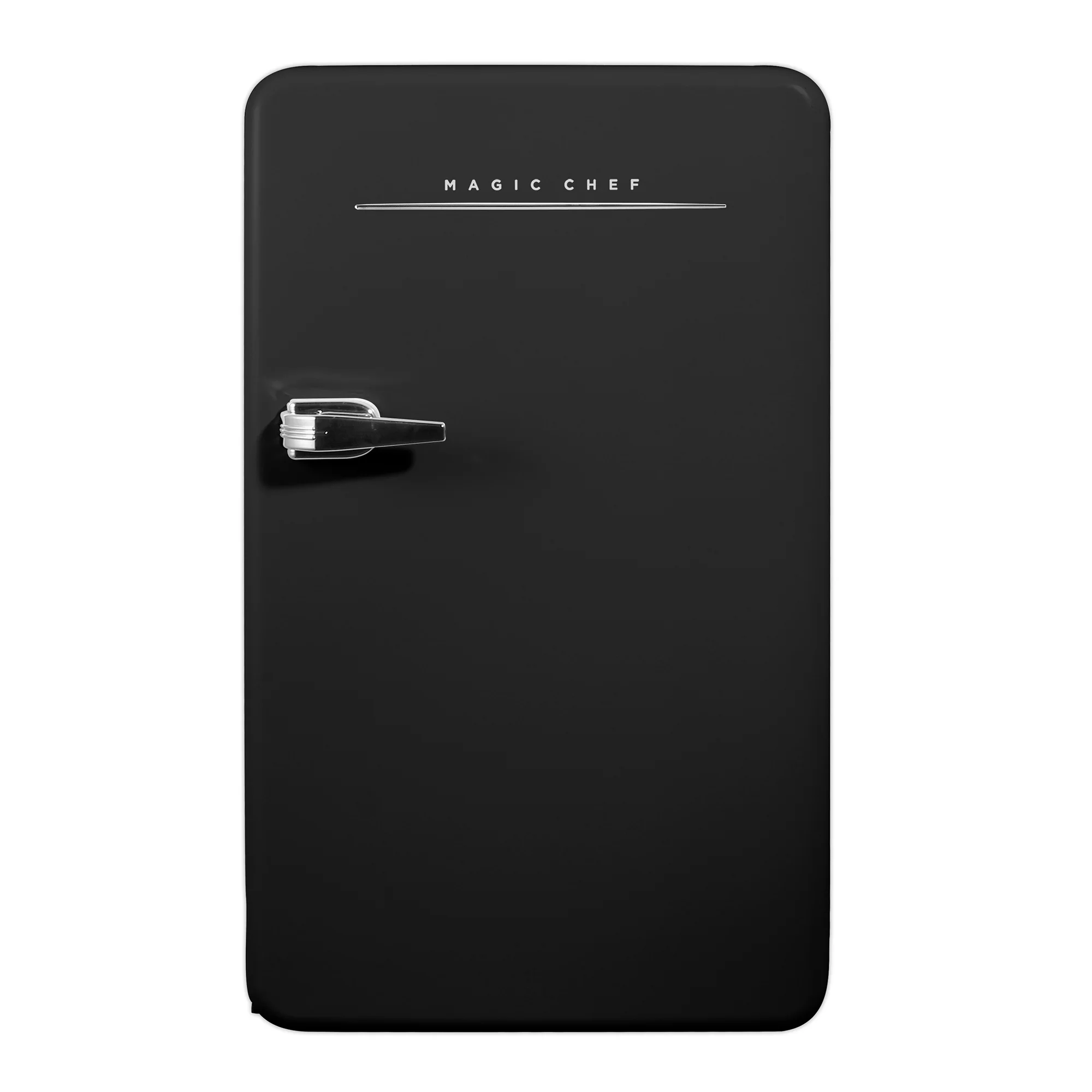 Magic Chef 3.2 cu. ft. Retro Mini Refrigerator in Black without Freezer in Black