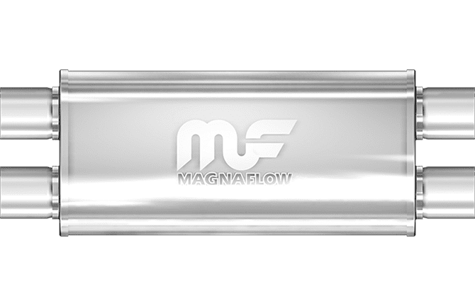 MagnaFlow Muffler Mag SS 18X5X8 2.5 D/D