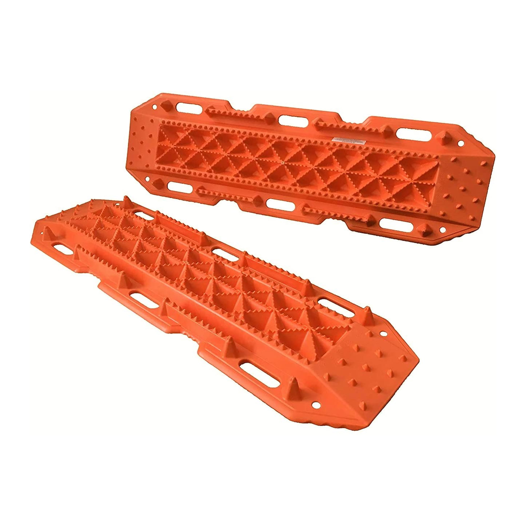 Maxsa Innovations Escaper Buddy Heavy Duty Traction Mats, Orange (2 Pack)