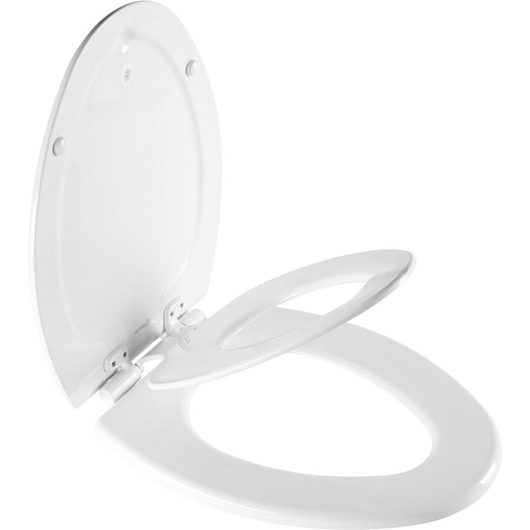 Mayfair NextStep2 Elongted Toilet Seat with Built-In Potty Training Seat