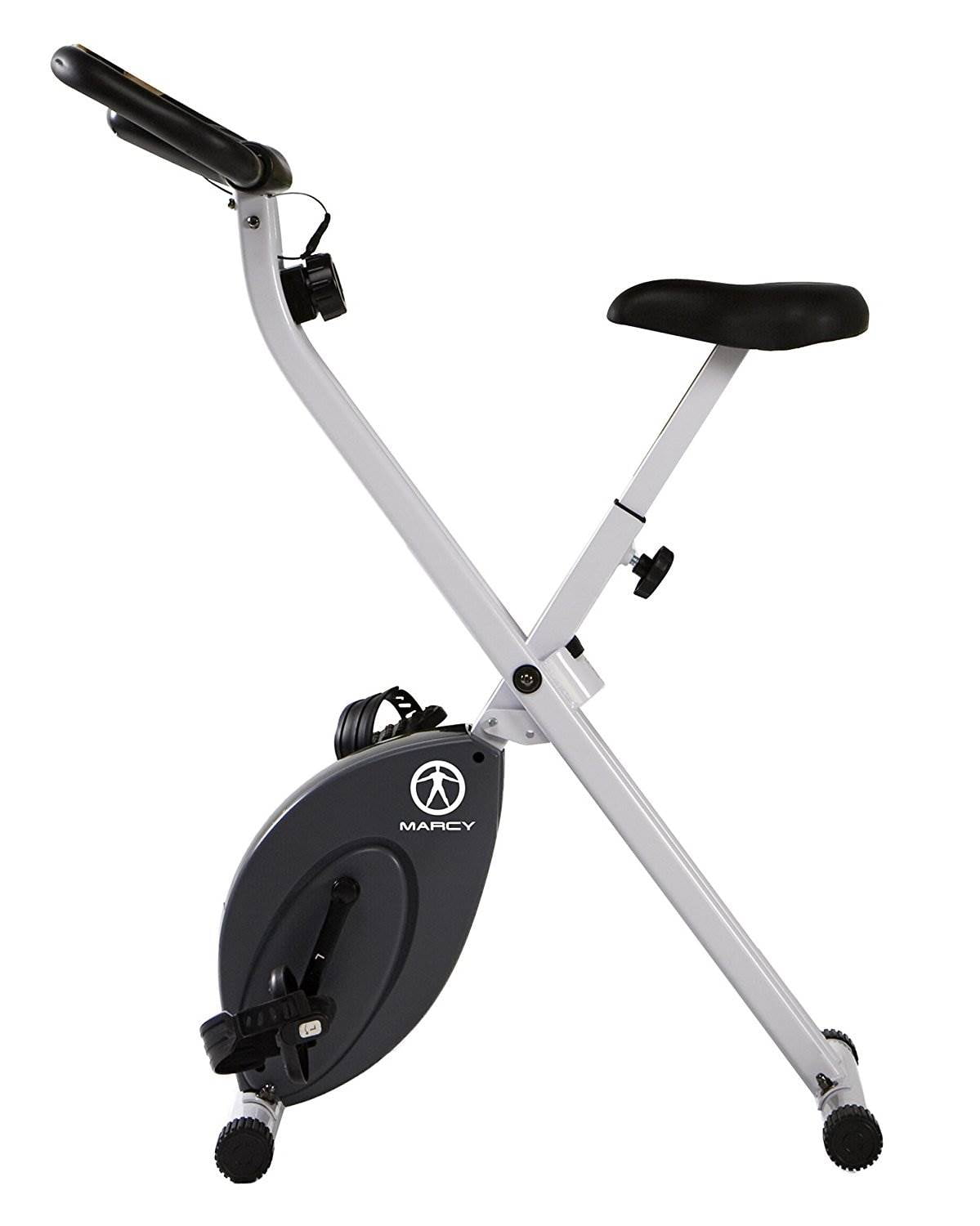 Marcy Foldable Exercise Bike Compact Cycling NS-652