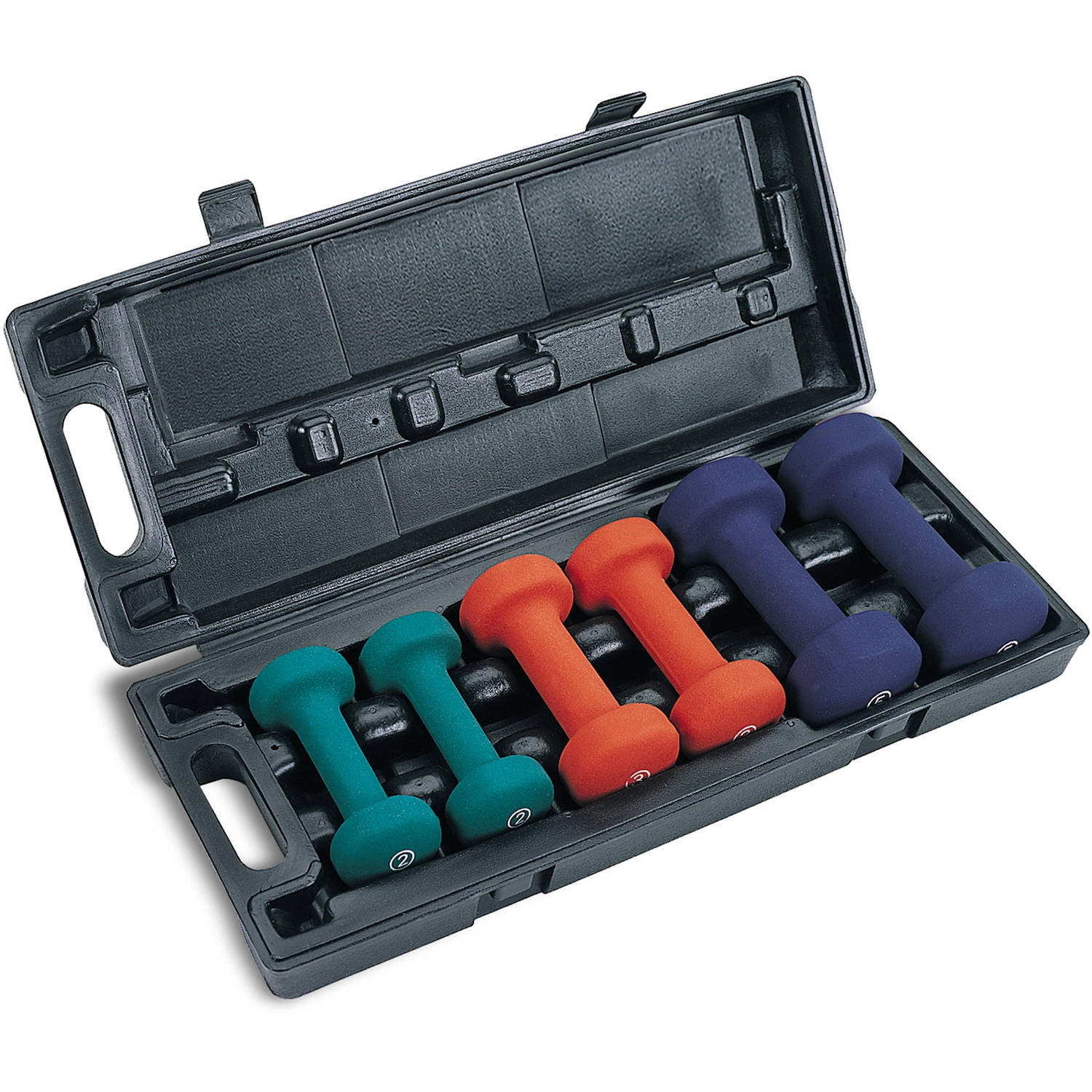Marcy 3-Pair Neoprene Dumbbell Set. NDS-21.1