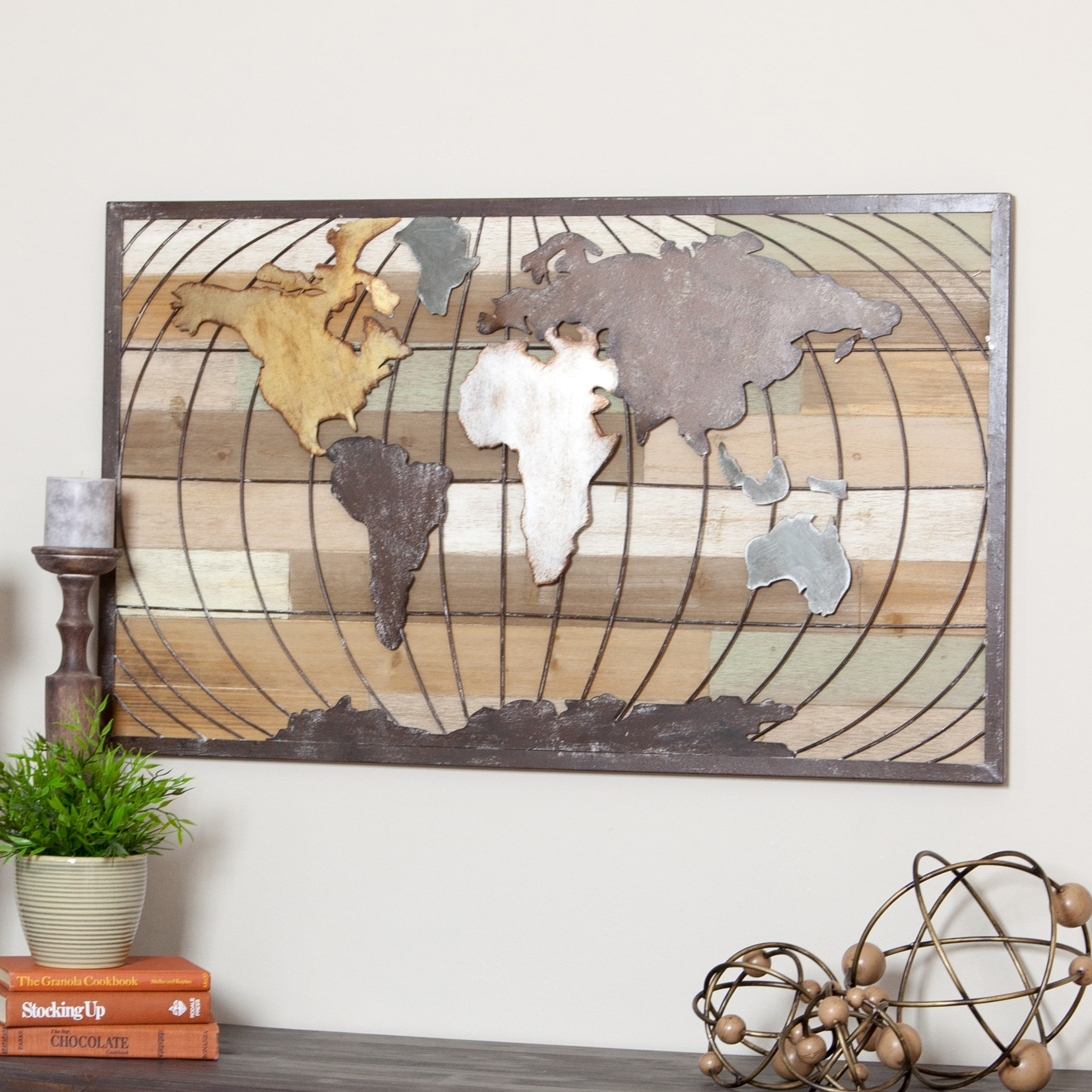 Marco World Map Wall Decor