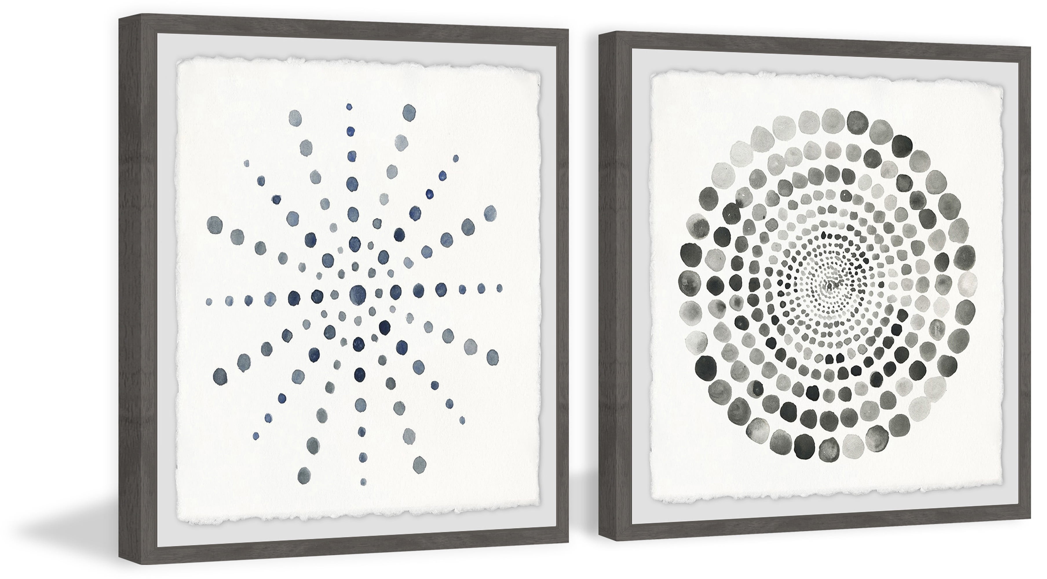 Marmont Hill Dots Portal Diptych, Art Prints