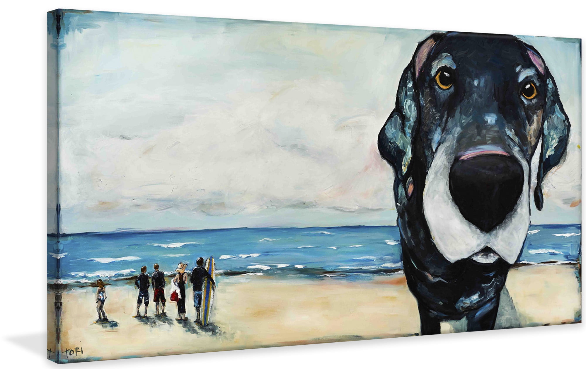 Marmont Hill Macdaddy Printed Canvas Wall Art-Size:22.5" x 45"