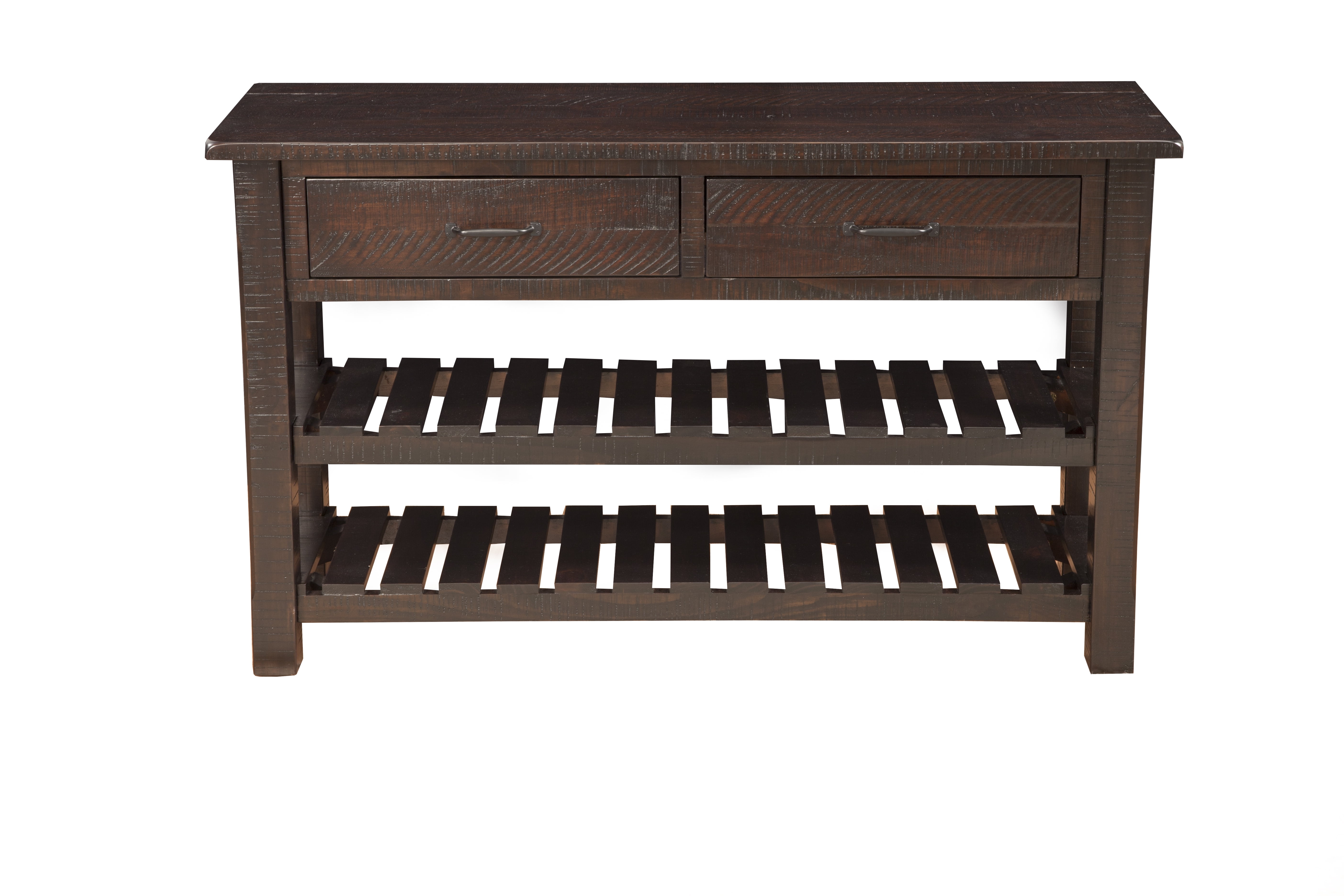 Martin Svensson Home Barn Door Collection Sofa Table, Espresso