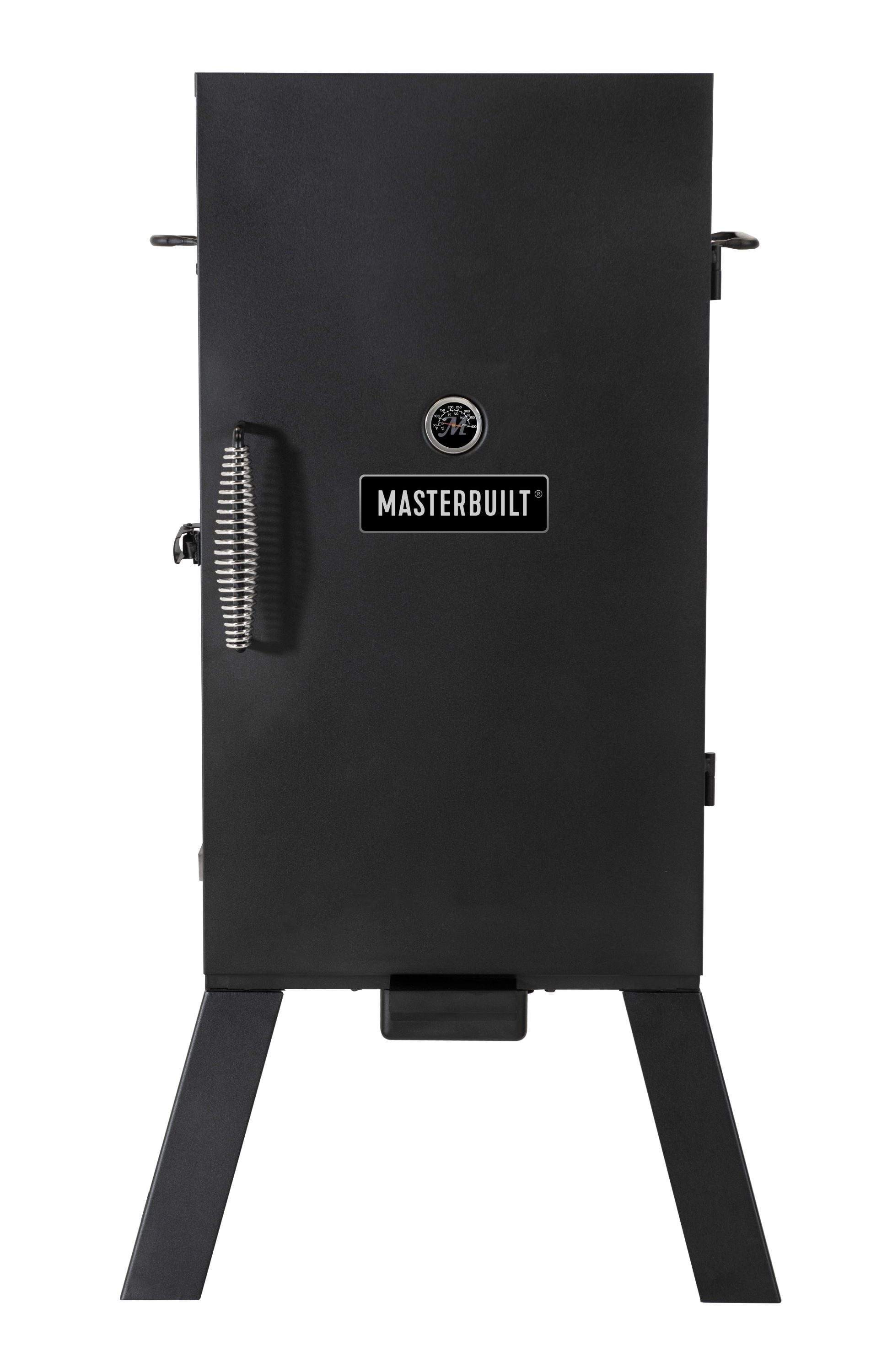Masterbuilt 30-inch Analog Electric Smoker, Vertical BBQ Smoker, Black