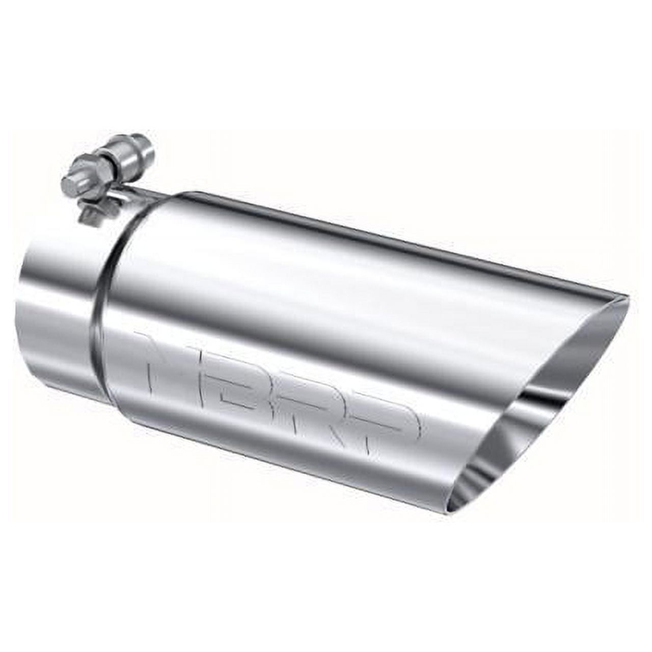 Mbrp Exhaust Tip; 3In. O.D. Dual Wall Angled 4In. Inlet 10In. Length; T304. T5110