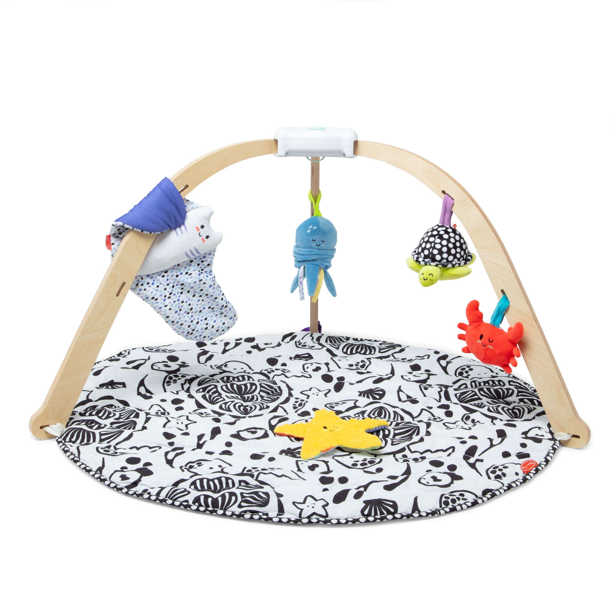 Melissa & Doug Ocean Easy-Fold Play Gym Developmental Toy for Infants up to 9 Months - FSC Certified