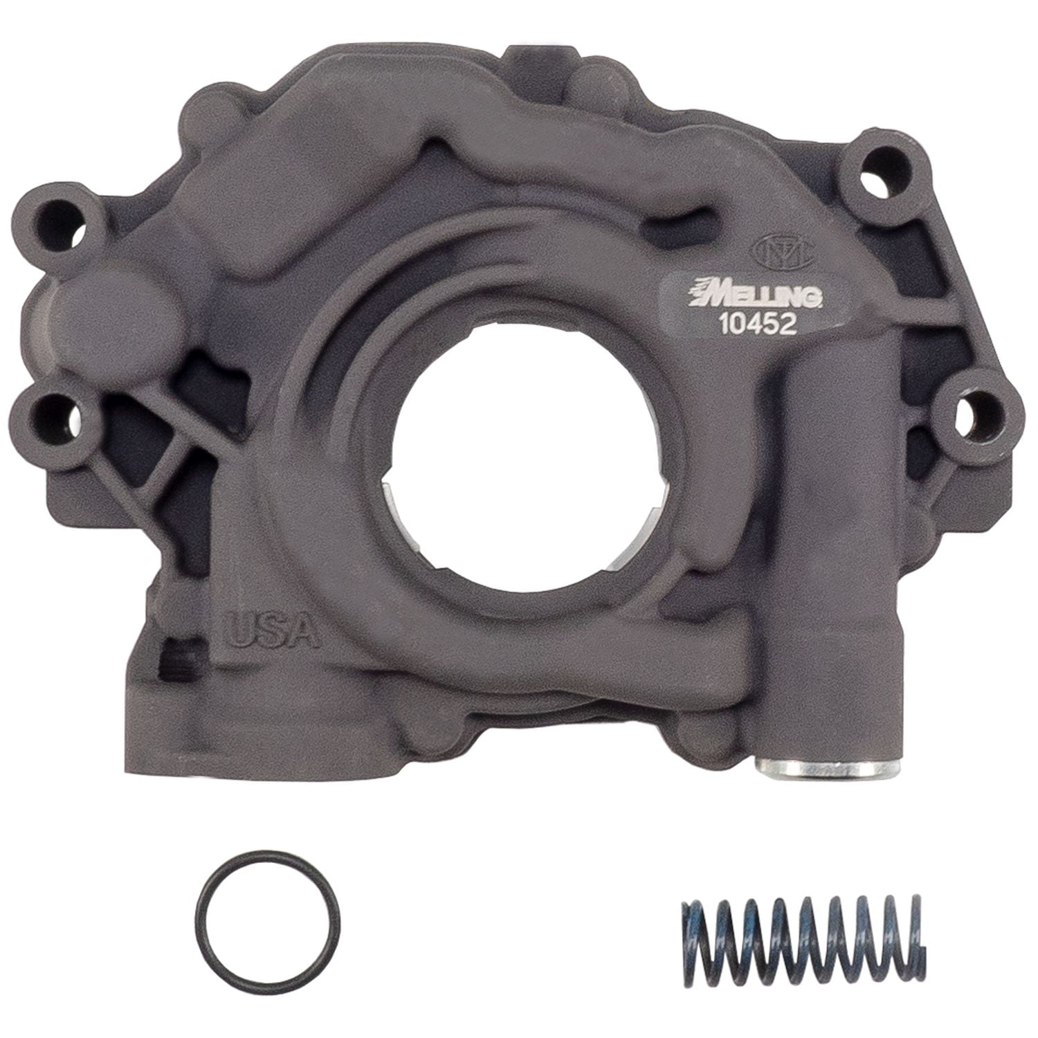 Melling 10452 Oil Pump - Standard Volume/High Pressure - 1 in Inlet Fits select: 2013-2020 RAM 1500, 2009-2012 DODGE RAM 1500