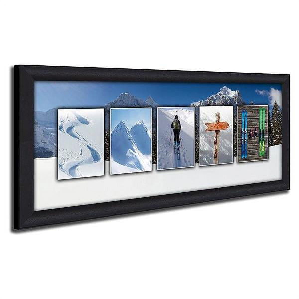 Downhill Skiing Name Art - Personalized