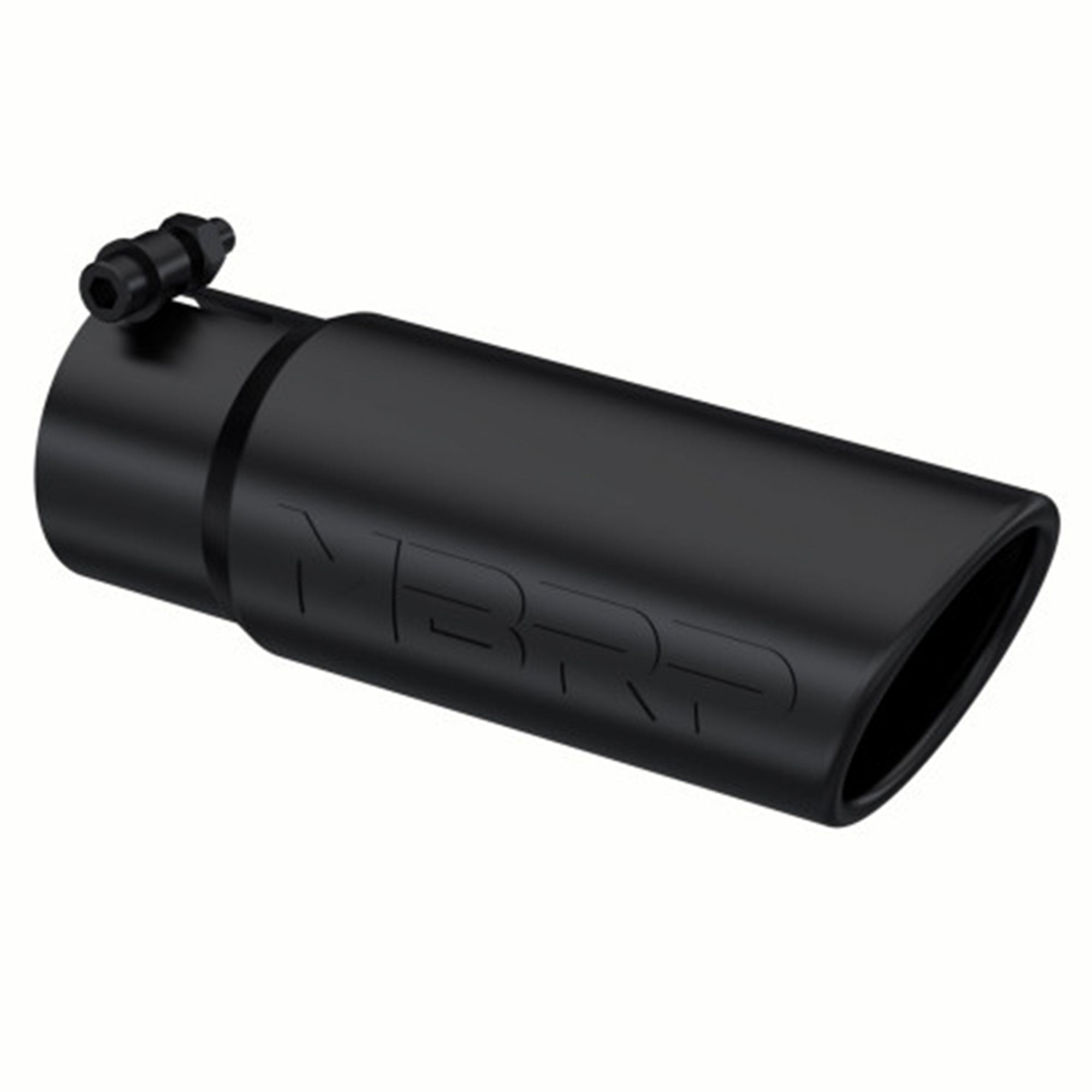 MBPR T5115BLK 3 Inch Exhaust Tip with Rolled Edge, Black