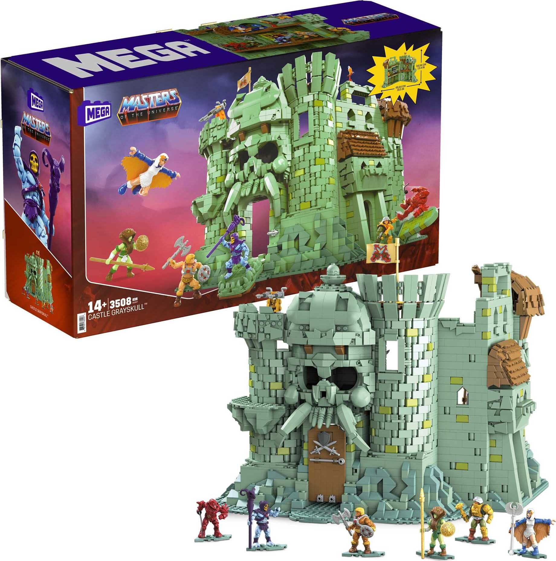 MEGA Masters of the Universe Castle Grayskull MOTU Building Set