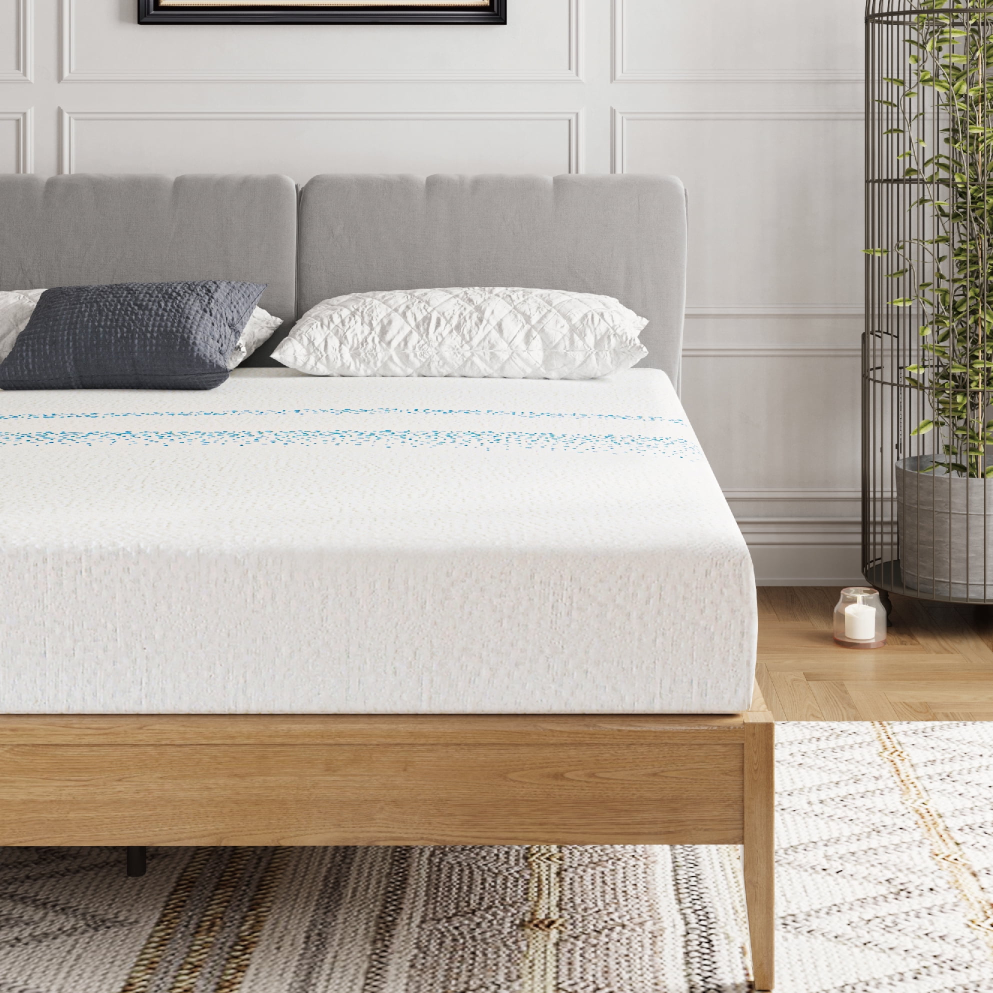 EGOHOME Essence Sleep Twin Mattress, 6" Memory Foam Mattress in a Box, Medium