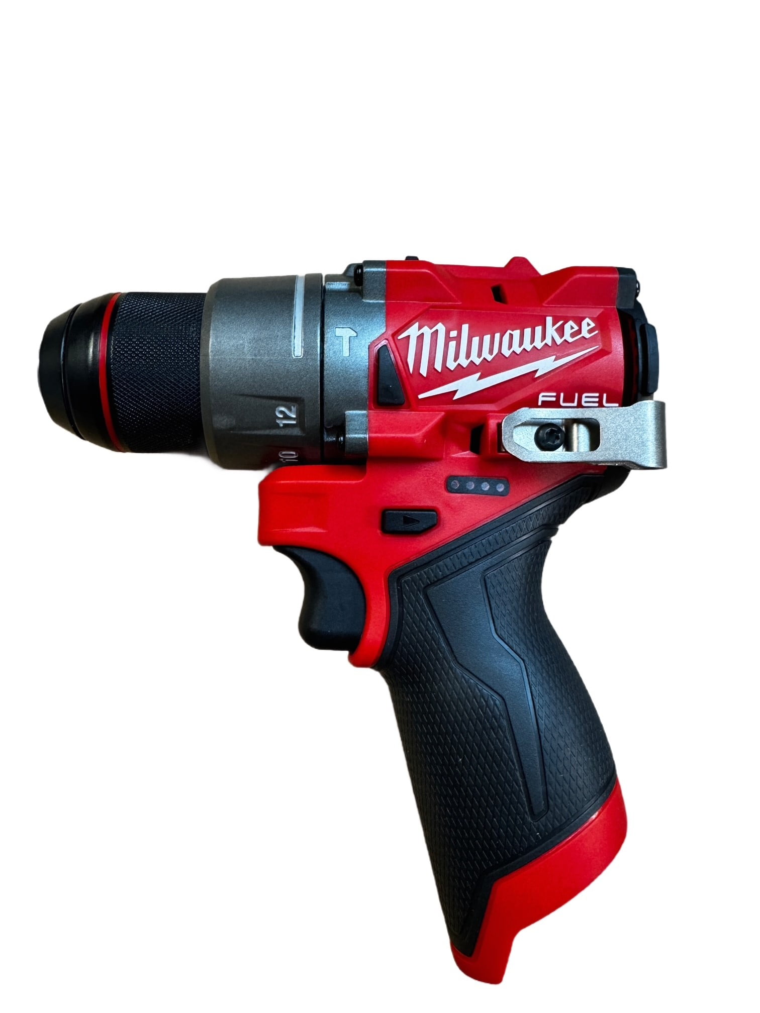 Milwaukee 3404-20 M12 FUEL 1/2" Hammer Drill 3404-20 – Compact, High-Power Subcompact Drill with Brushless Motor & All-Metal Chuck (Bare Tool)