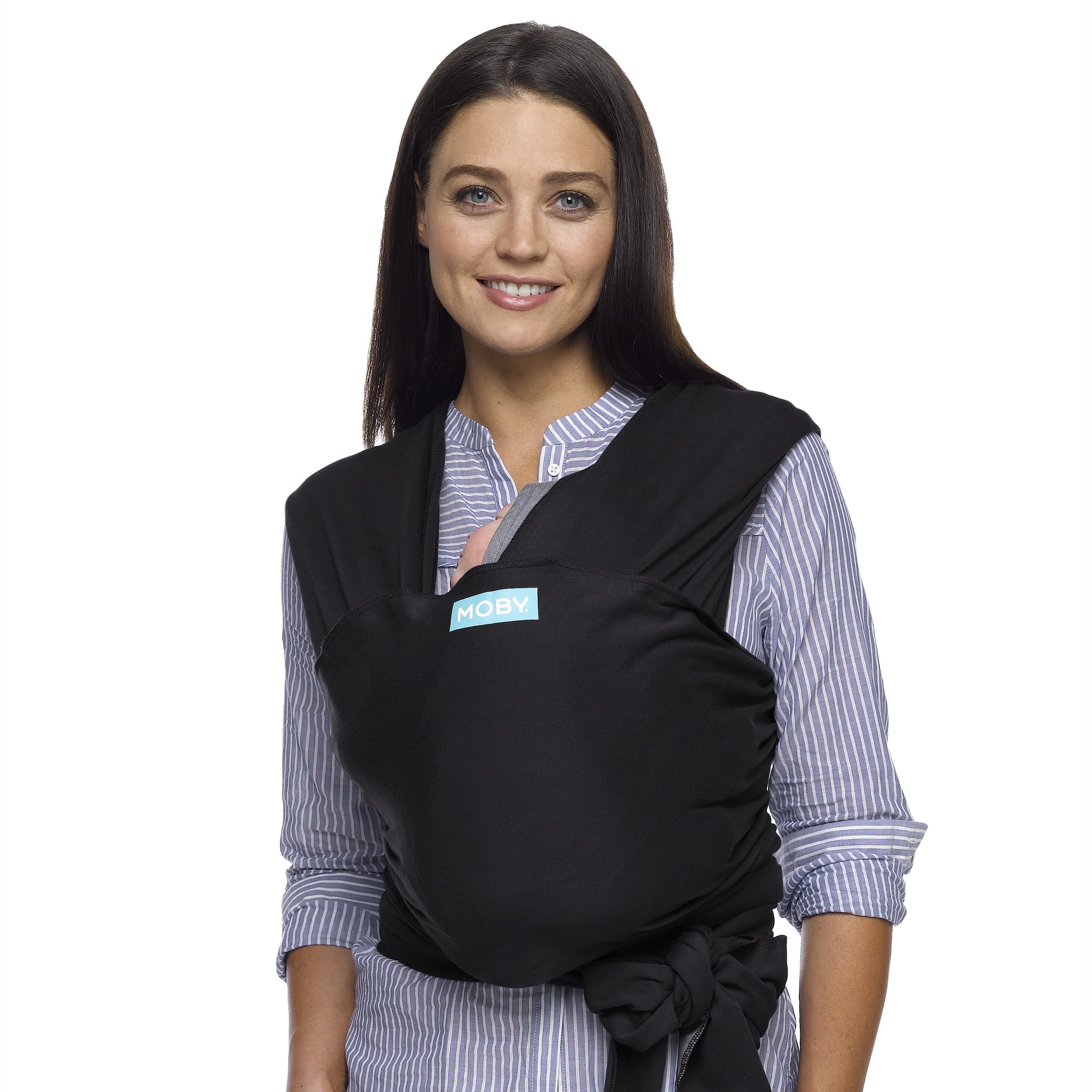 Moby Wrap Evolution Wrap Baby Carrier in Black