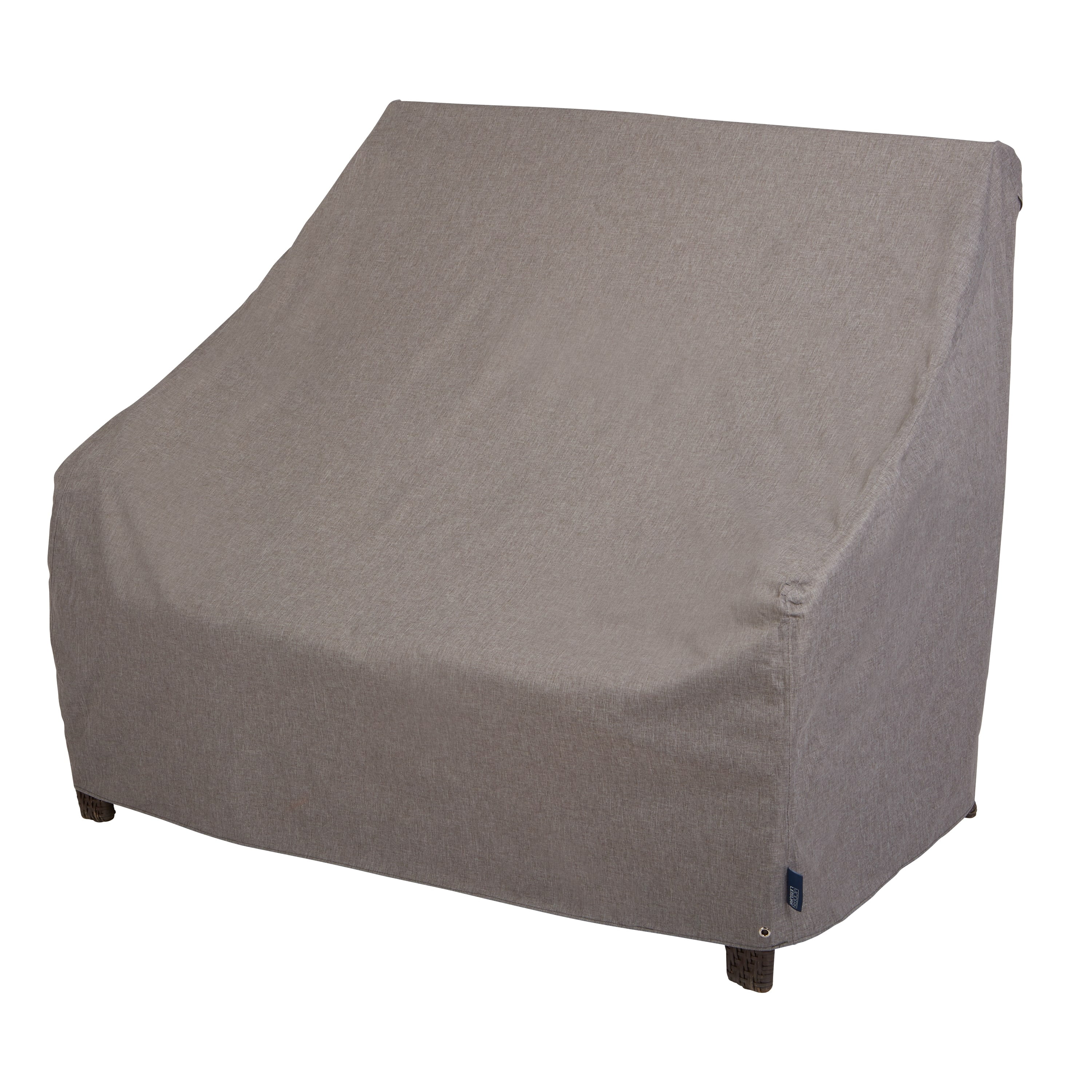 Modern Leisure Garrison Waterproof Patio Loveseat Cover, 66"L x 40"W x 39"H, Gray