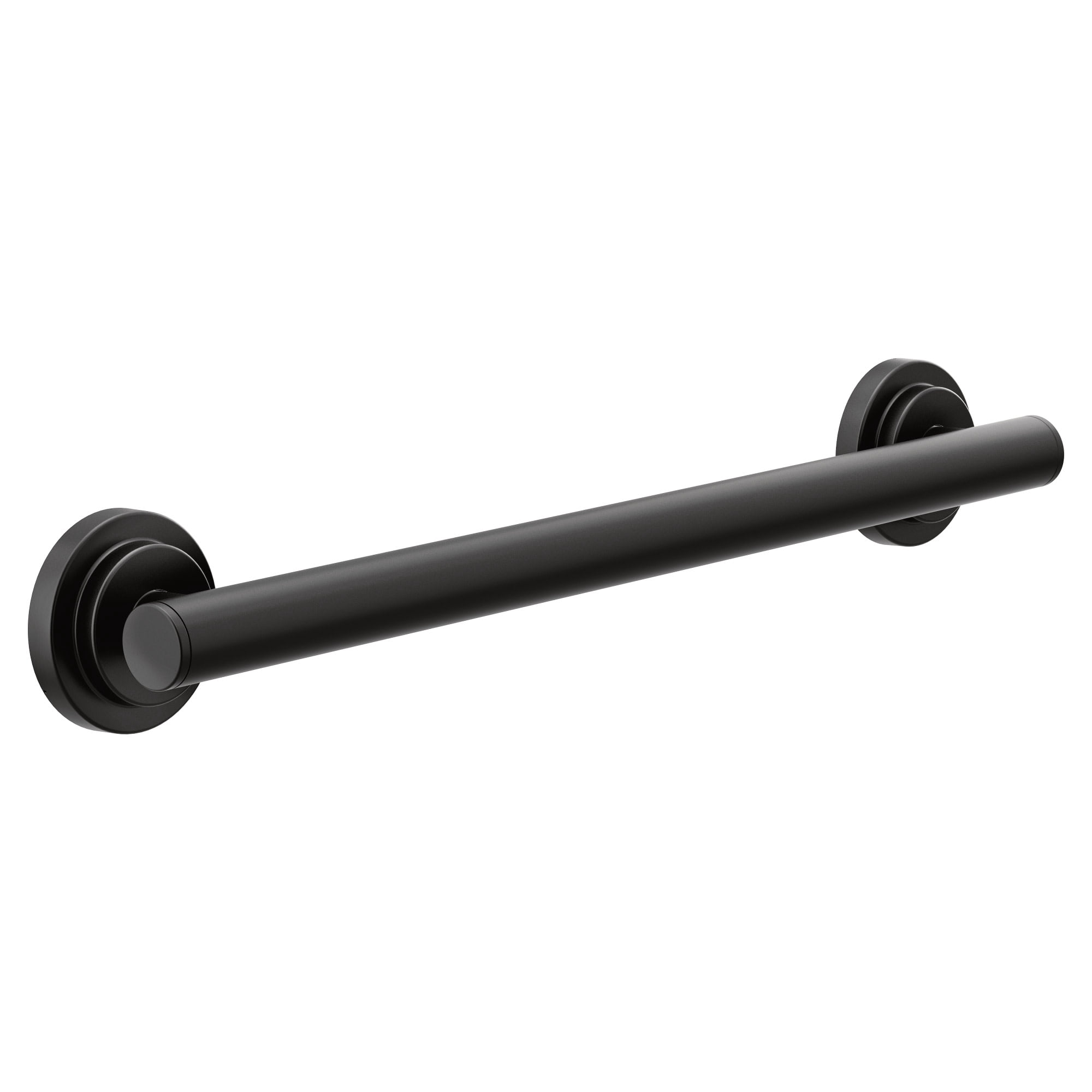 Moen YG0718BL Matte black 18" designer grab bar