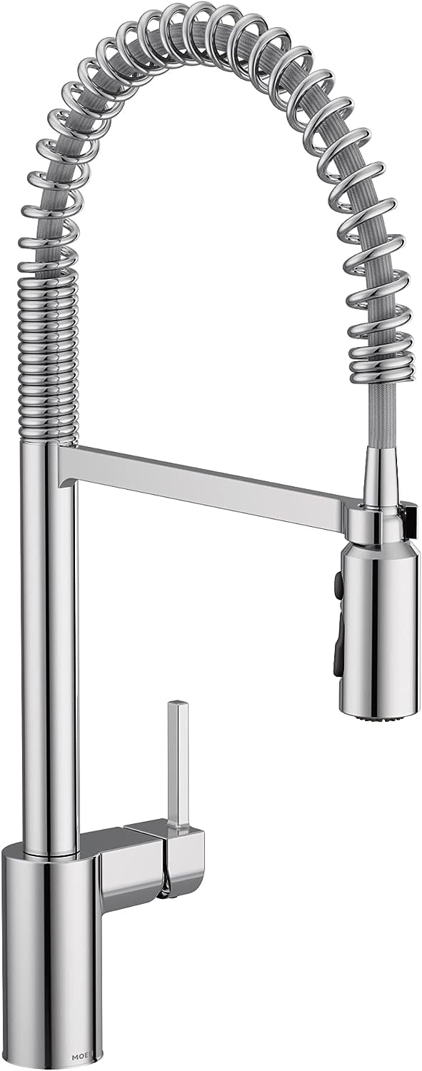 Moen Align Chrome One-Handle Pre-Rinse Spring Pulldown Kitchen Faucet