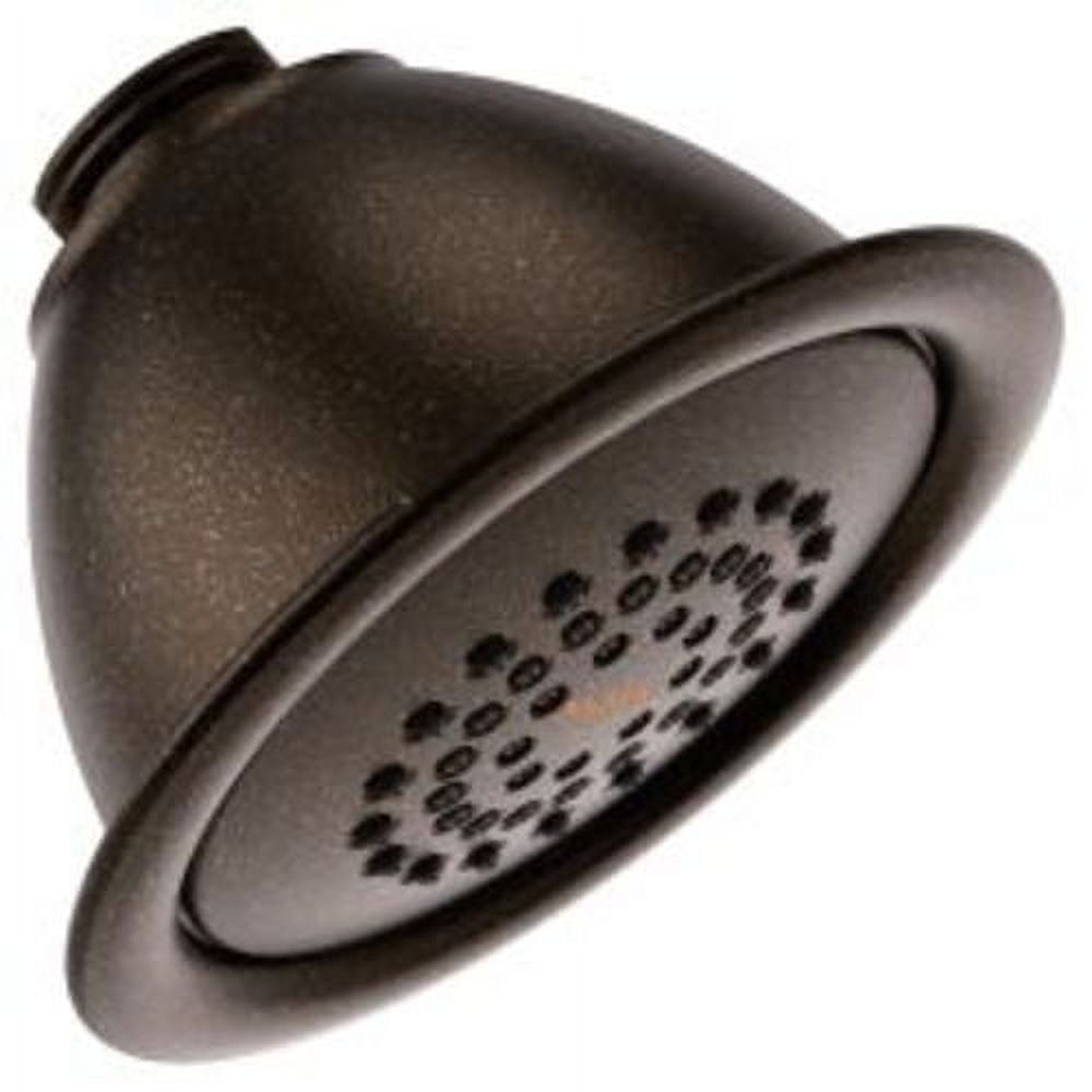 Moen Oil Rubbed Bronze One-Function 4" Diameter Spray Head Standard