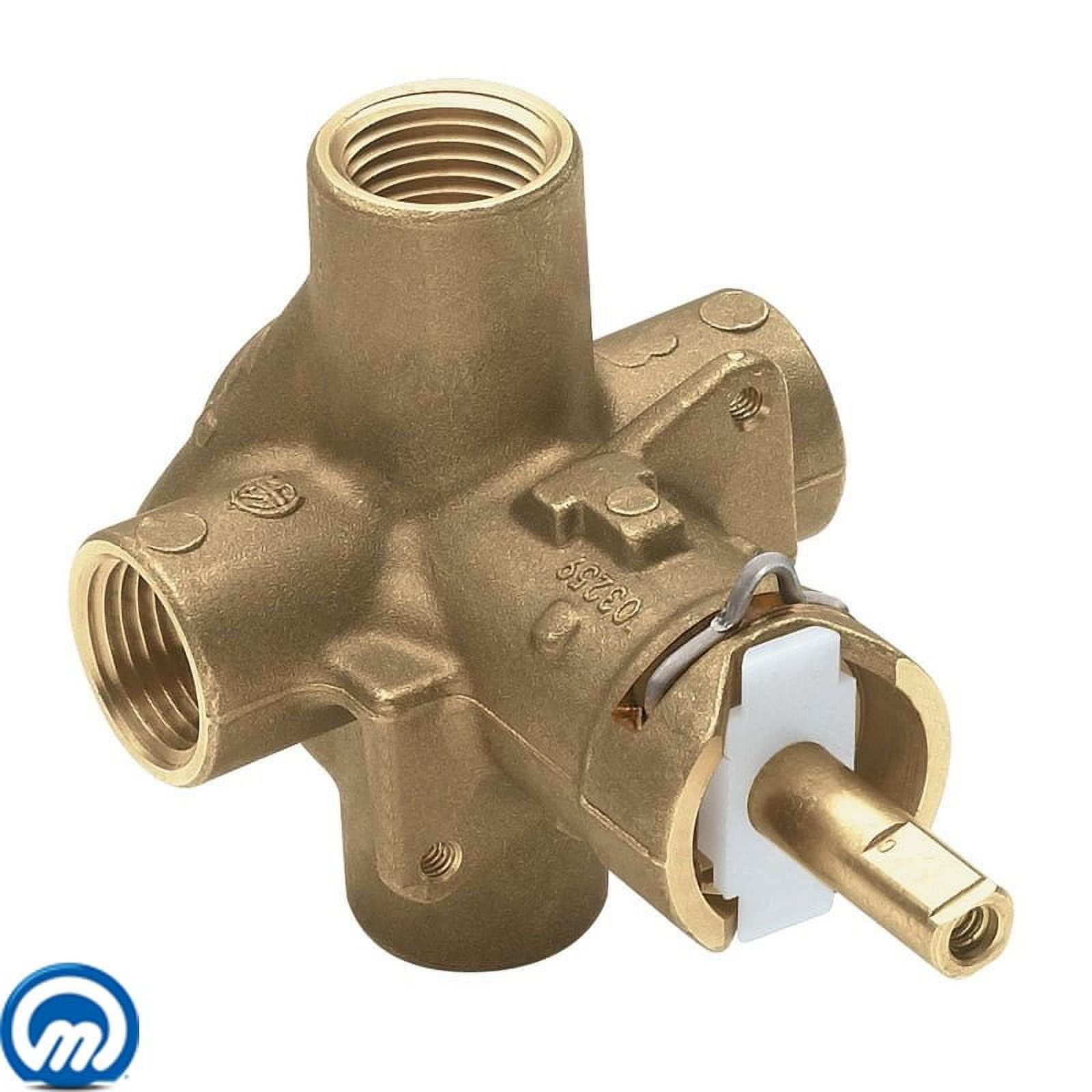 Moen 2510 Posi-Temp(R) 1/2" IPS connection includes pressure balancing